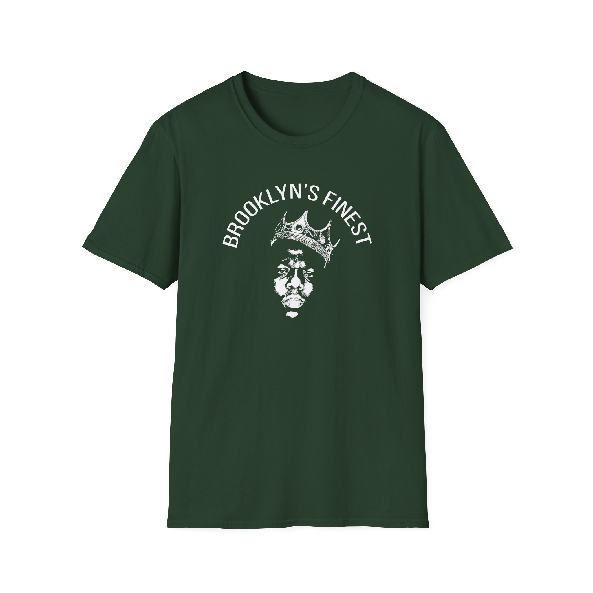 Biggie Smalls Brooklyn's Finest Unisex Softstyle T-Shirt - Image 5