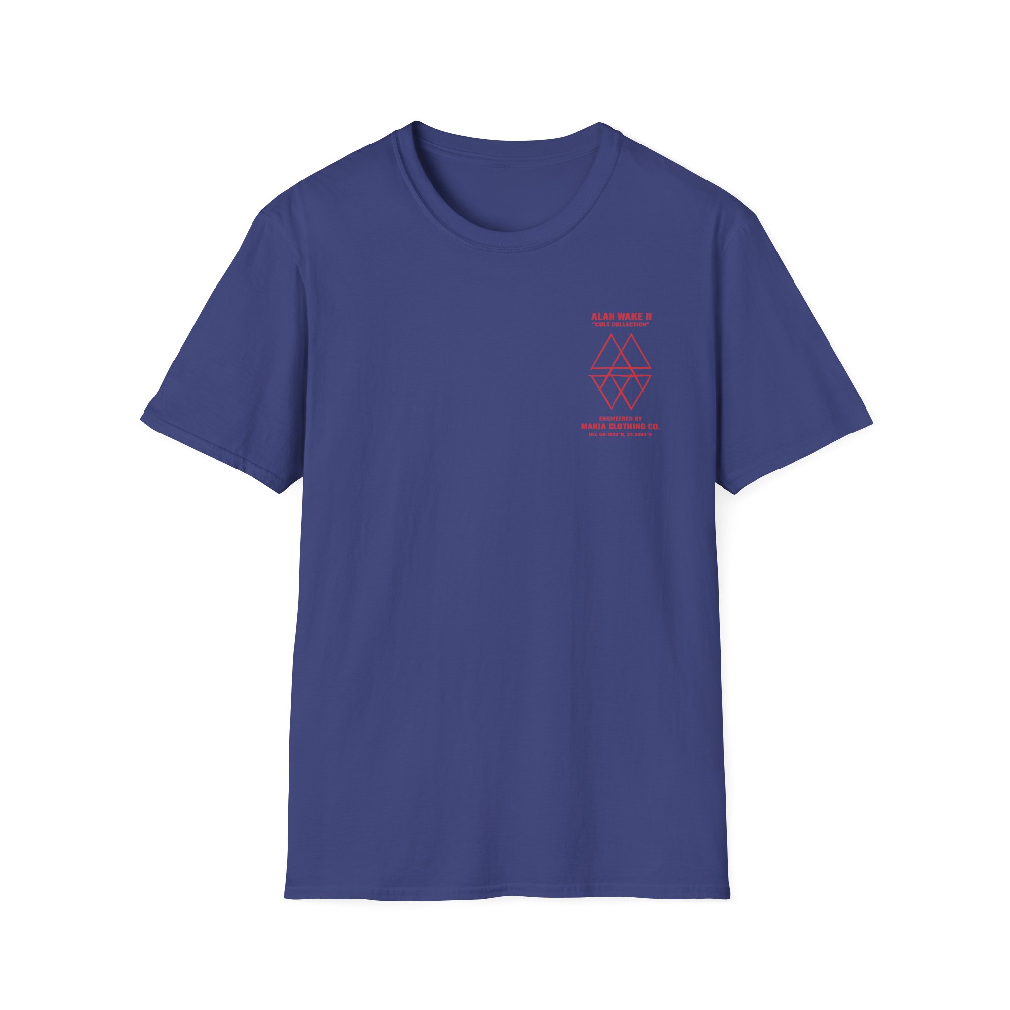 Alan Wake Faces Unisex Softstyle T-Shirt - Image 11