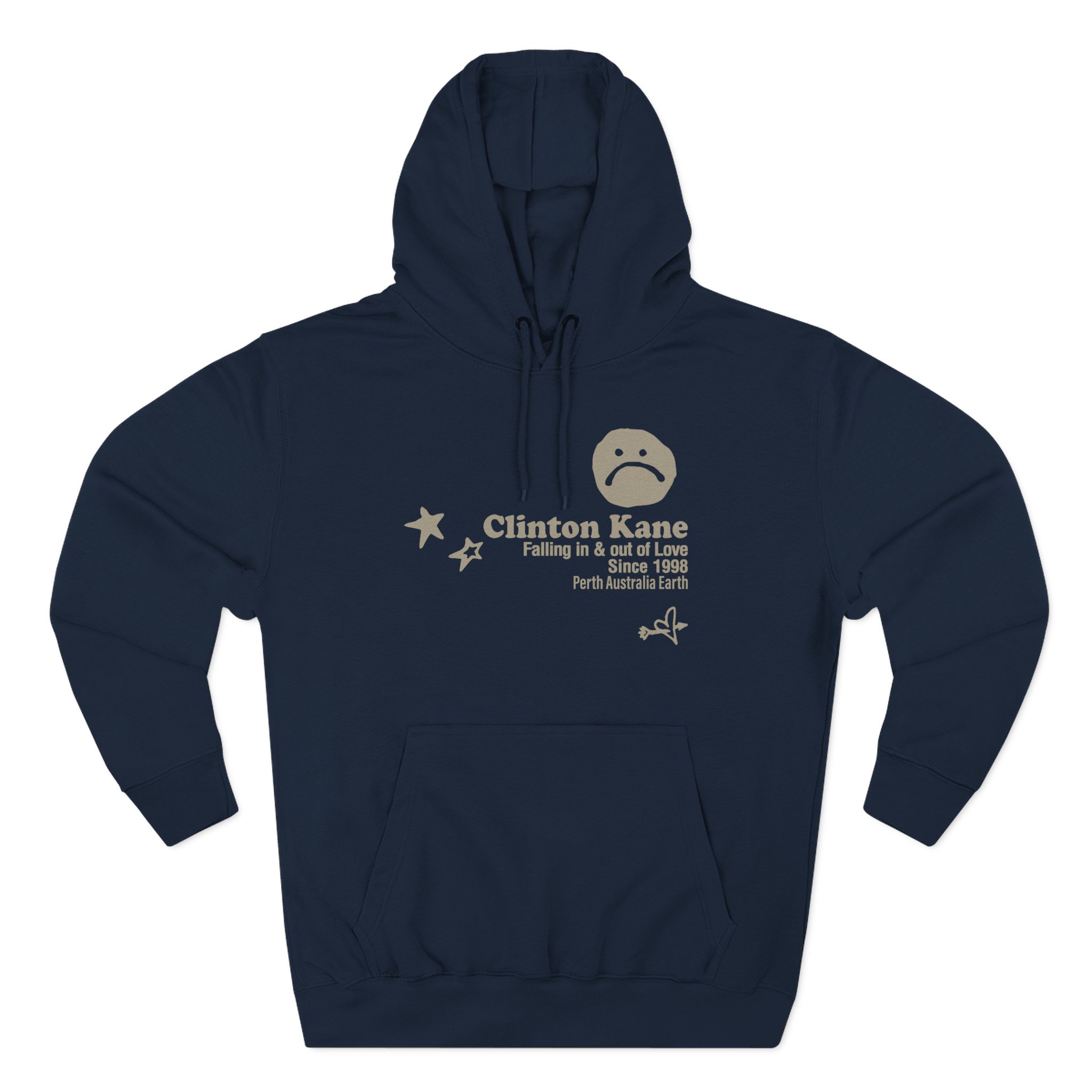 Clinton Kane Falling in & Out of Love Since 1998 Tour Three-Panel Fleece Hoodie - Image 5