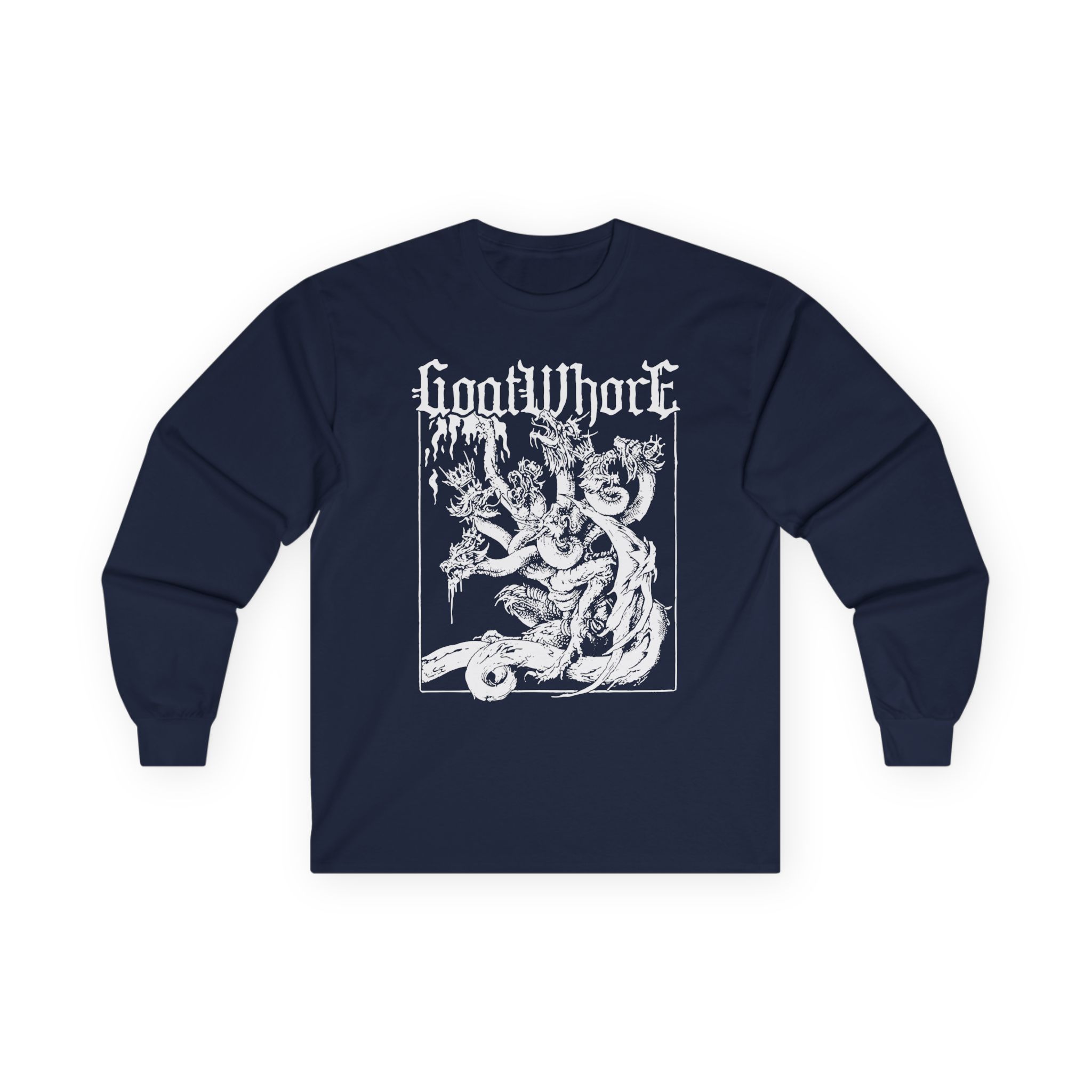Goatwhore Unisex Ultra Cotton Long Sleeve Tee - Image 13