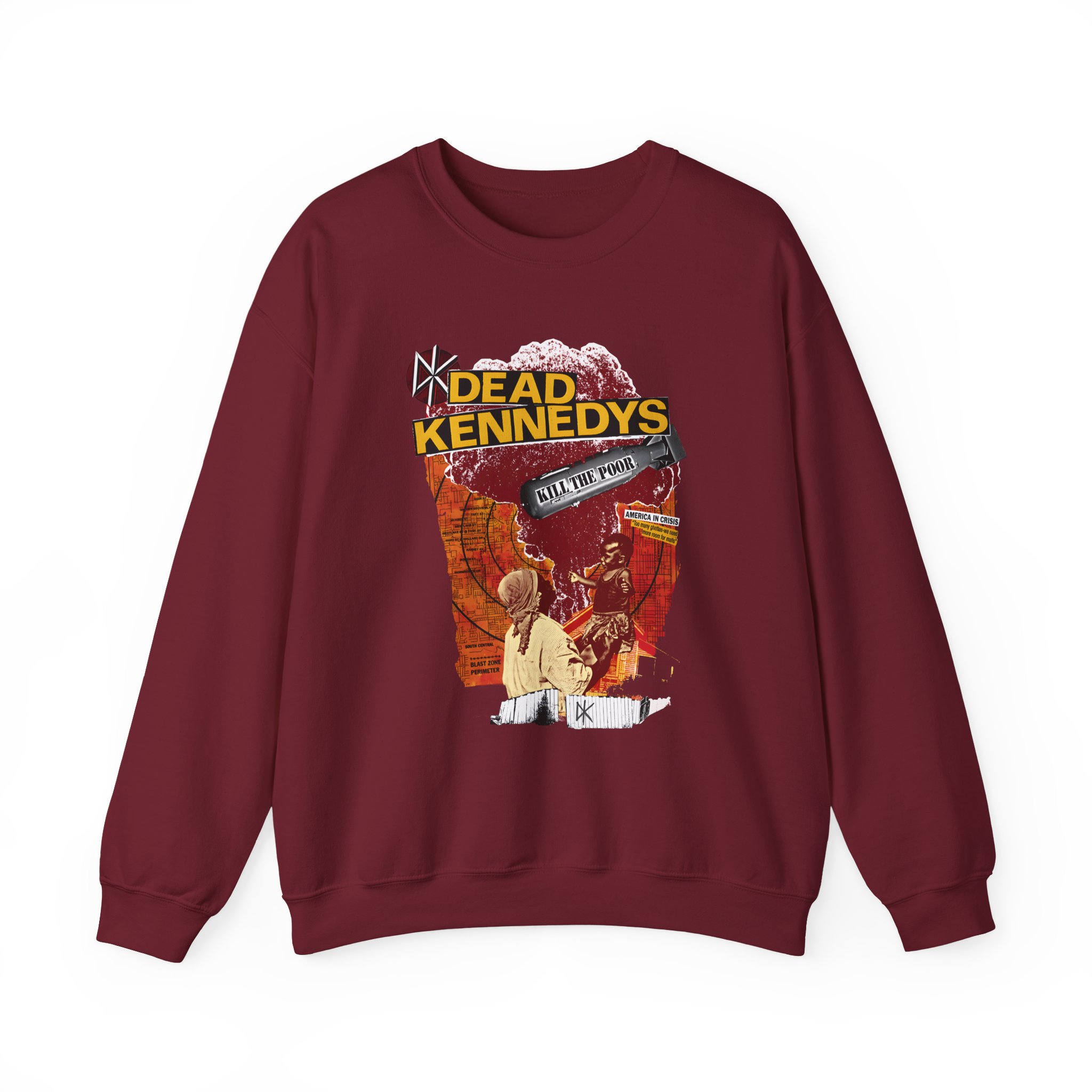 Dead Kennedys California Uber Alles Unisex Heavy Blend™ Crewneck Sweatshirt