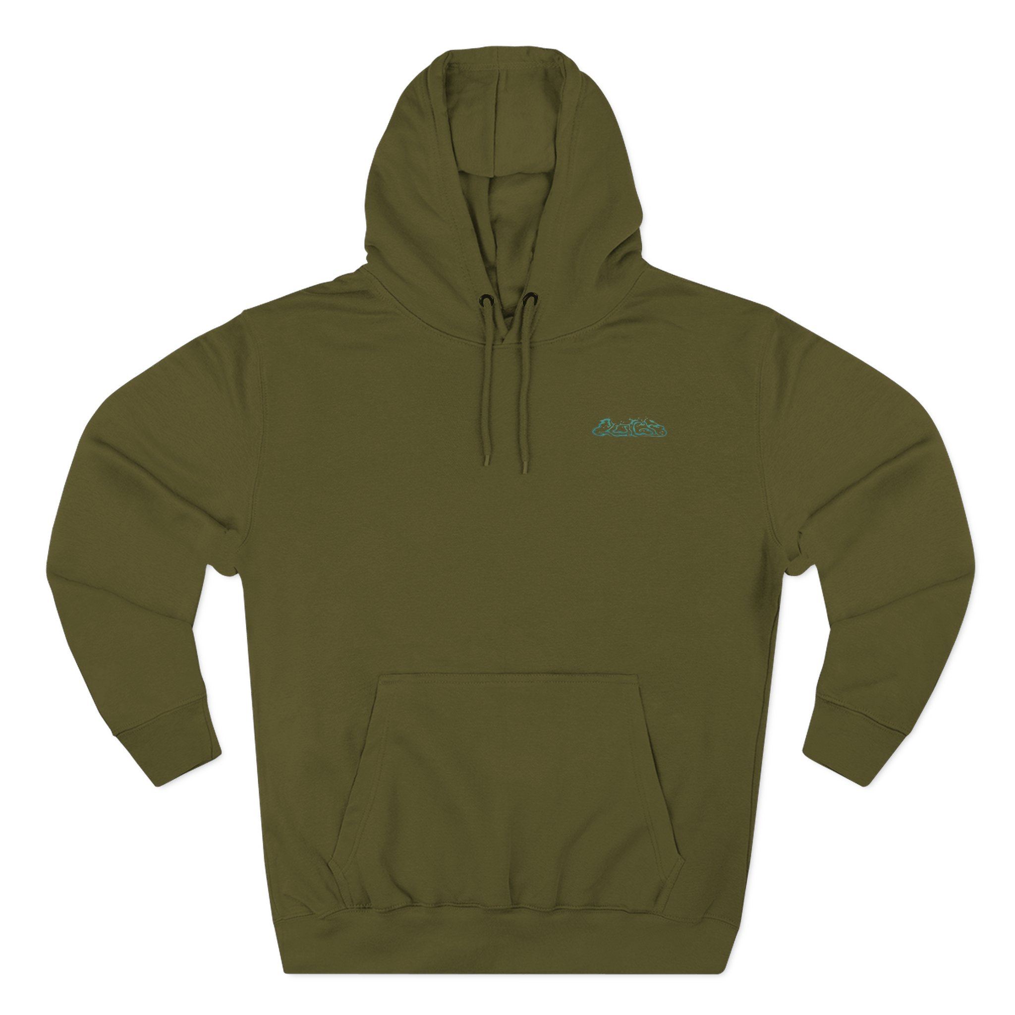 Clutch Mazza Swollen Goat Three-Panel Fleece Hoodie - Image 5