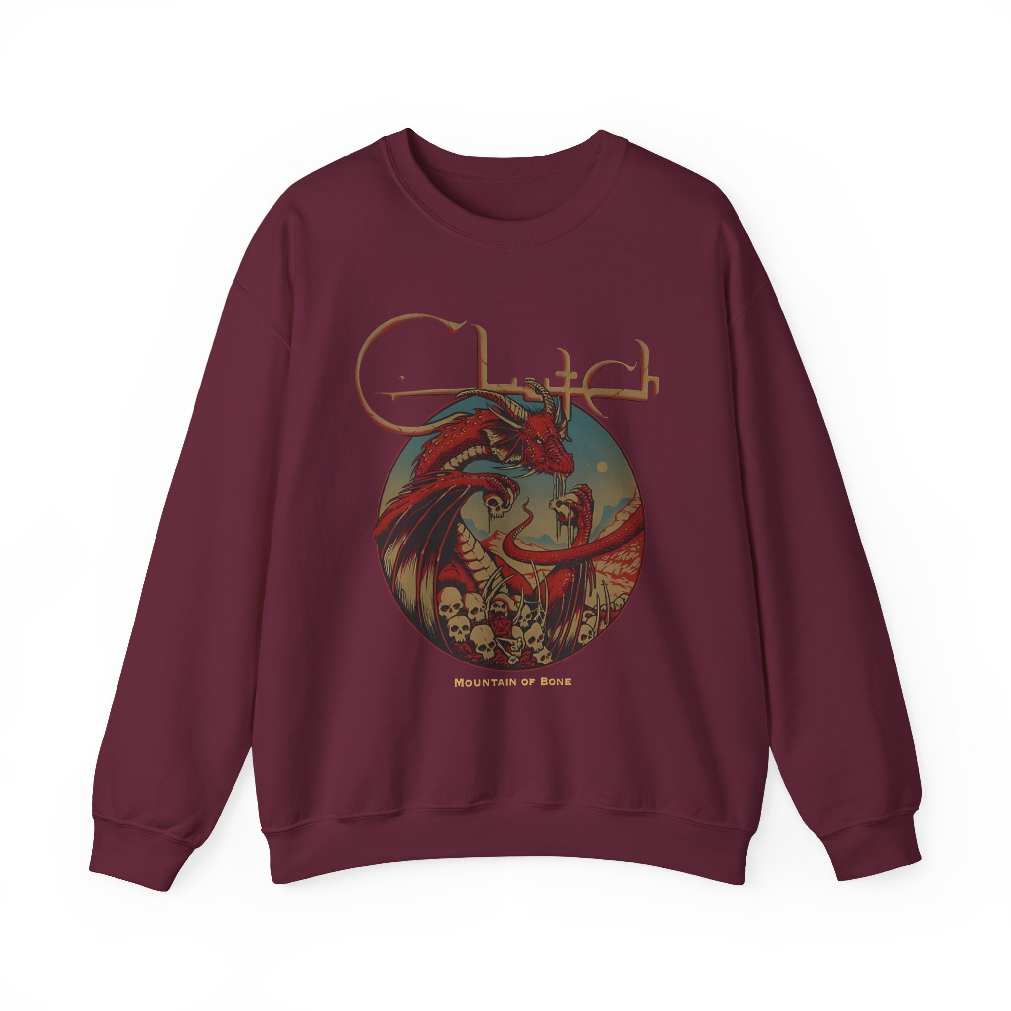 Clutch Mountain Of Bone Unisex Heavy Blend™ Crewneck Sweatshirt - Image 7