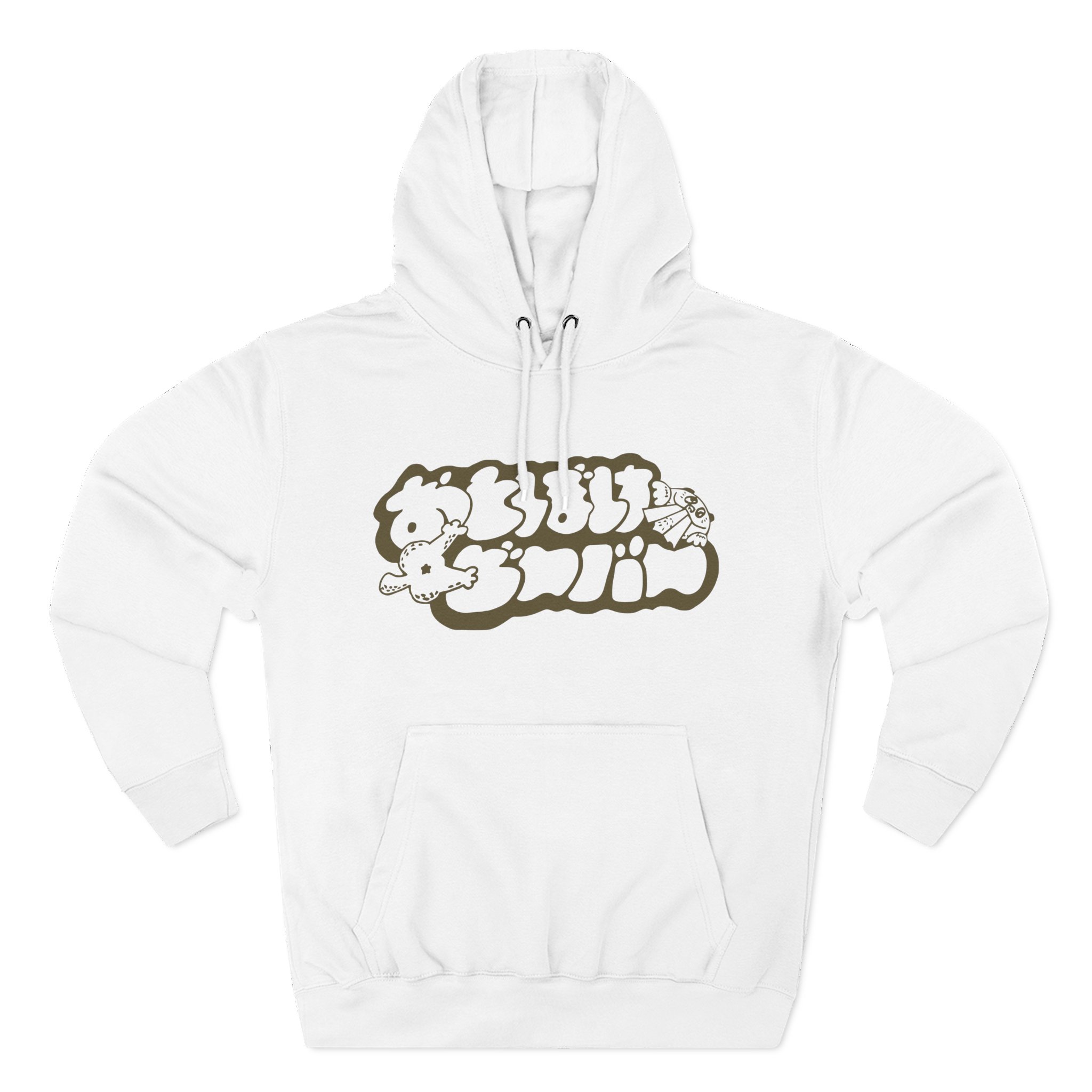 Otoboke Beaver Shimmer Print Logo Three-Panel Fleece Hoodie - Image 3