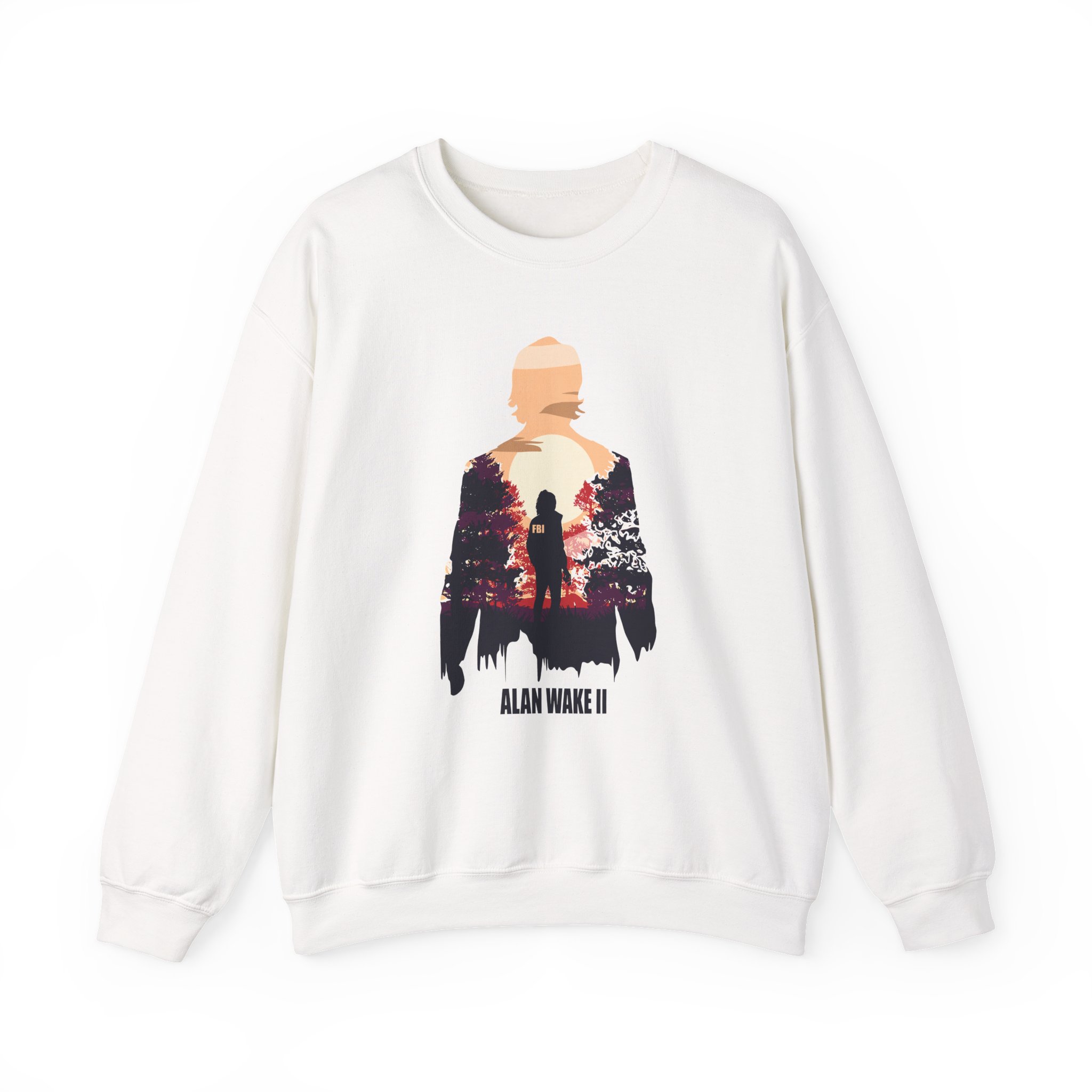 Alan Wake Unisex Heavy Blend™ Crewneck Sweatshirt