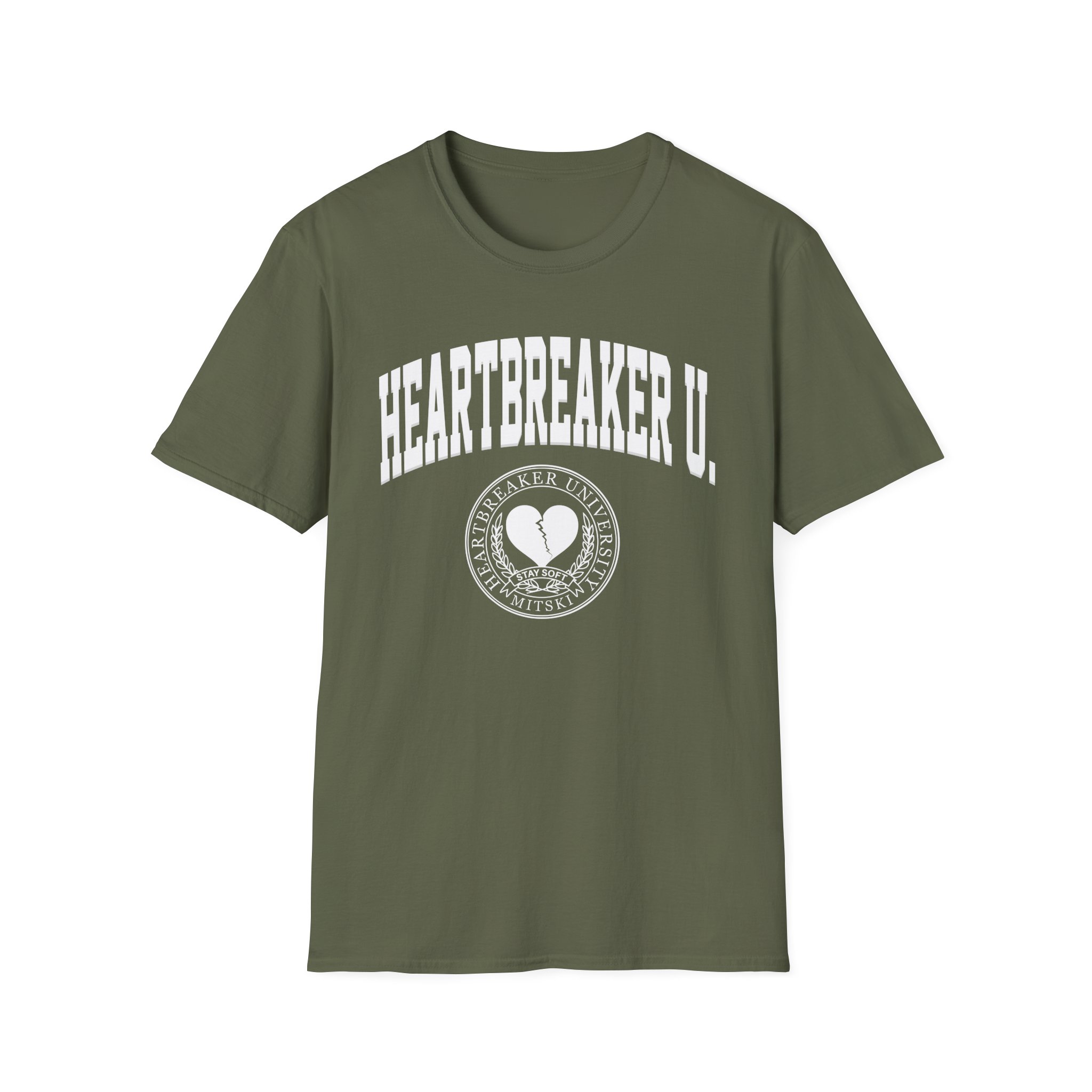 Mitski Heartbreaker University Unisex Softstyle T-Shirt - Image 7