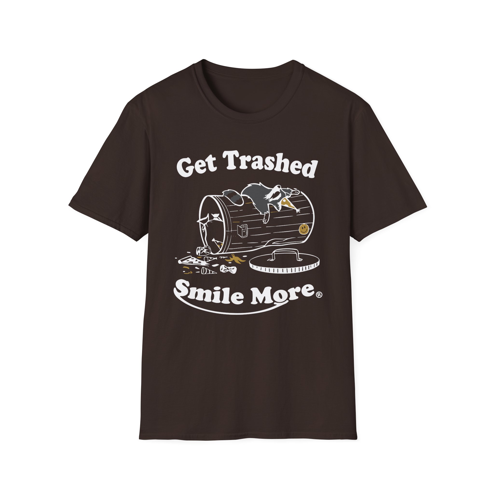 Roman Atwood Get Trashed Unisex Softstyle T-Shirt - Image 5