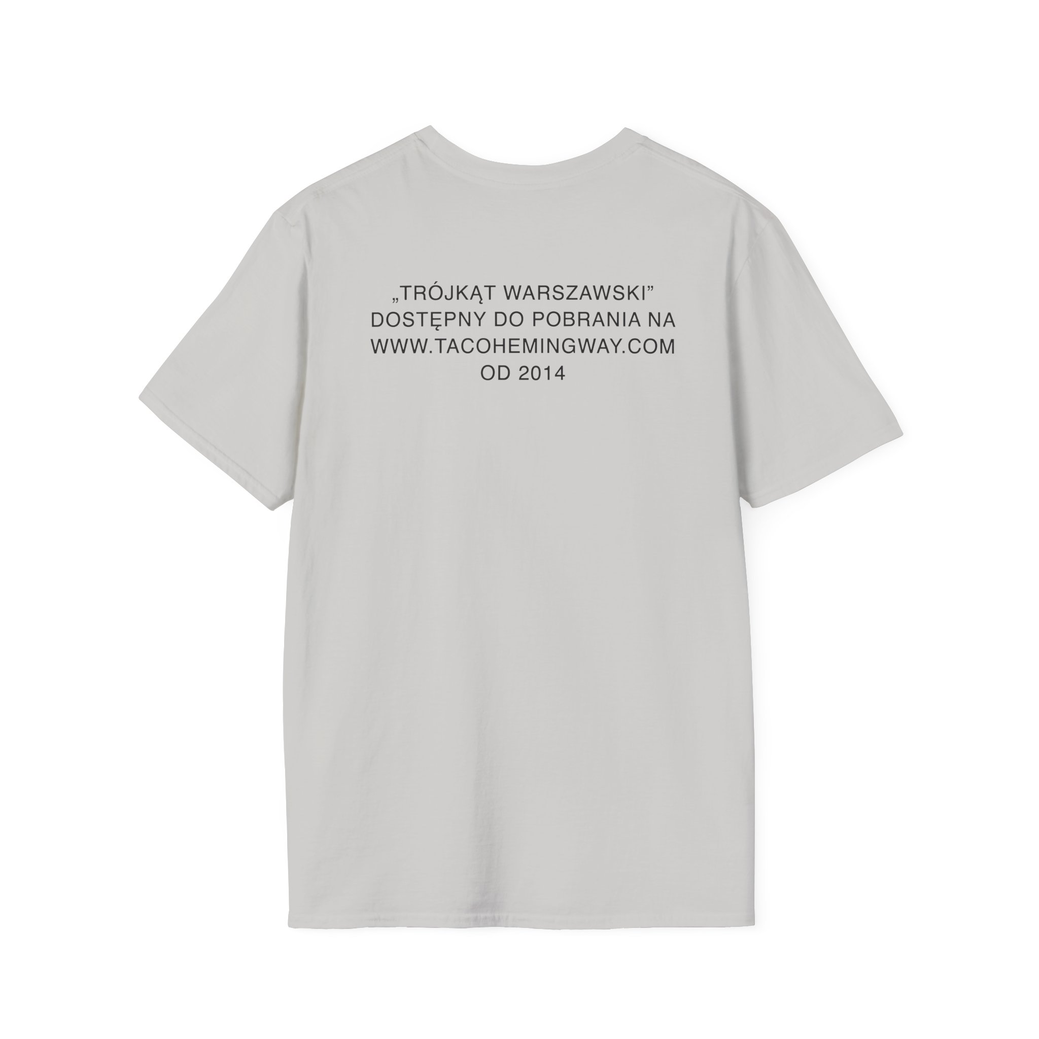 Taco Hemingway Warsaw Triangle Unisex Softstyle T-Shirt - Image 6