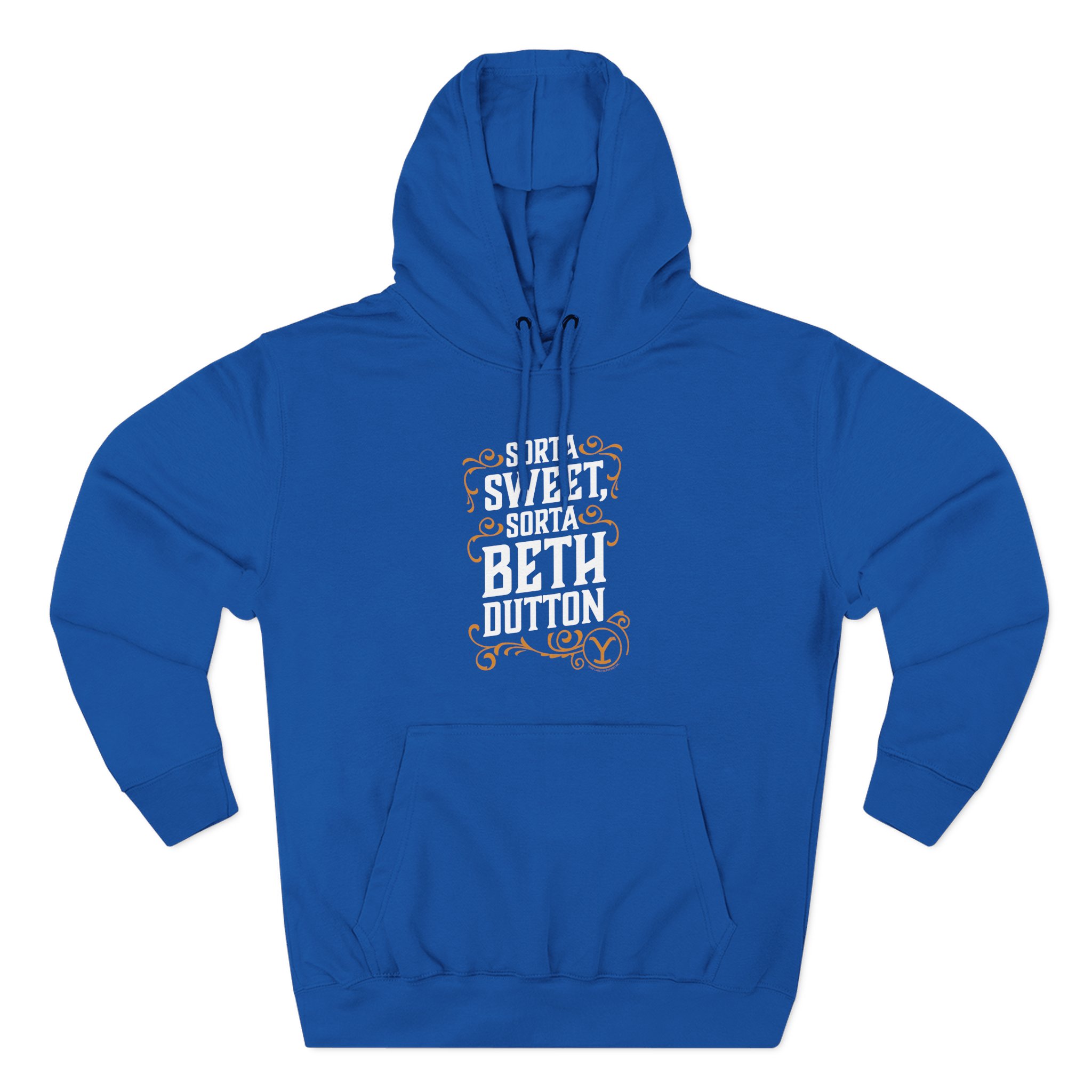 Lainey Wilson Don't Make Me Go Beth Dutton on You Three-Panel Fleece Hoodie - Image 9