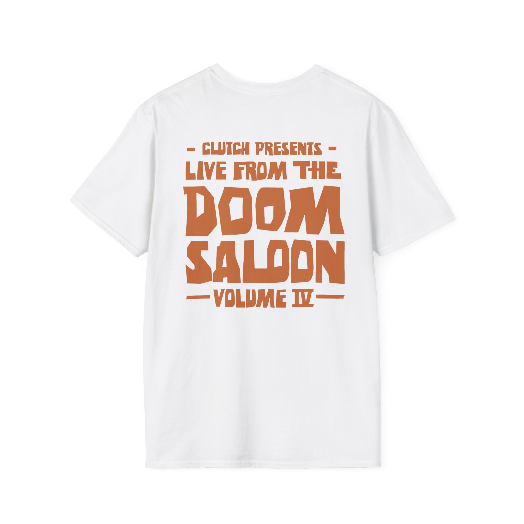 Clutch Doom Saloon Unisex Softstyle T-Shirt - Image 4