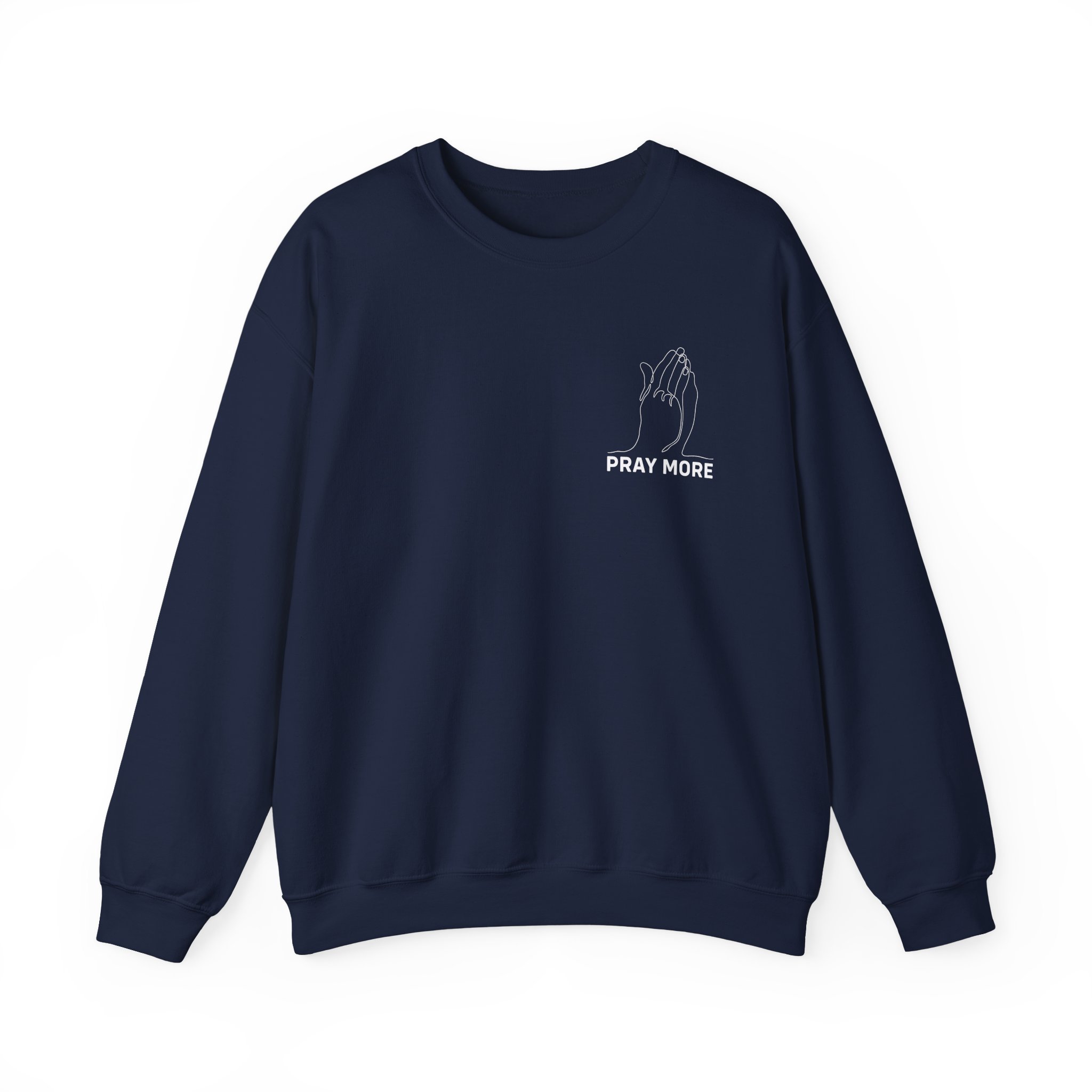 Roman Atwood Pray More Unisex Heavy Blend™ Crewneck Sweatshirt - Image 5
