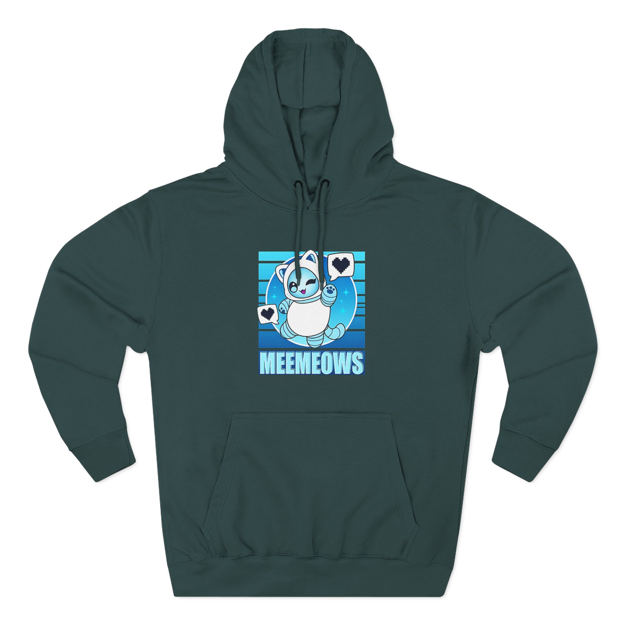 Aphmau Robot Cat Three-Panel Fleece Hoodie - Image 9