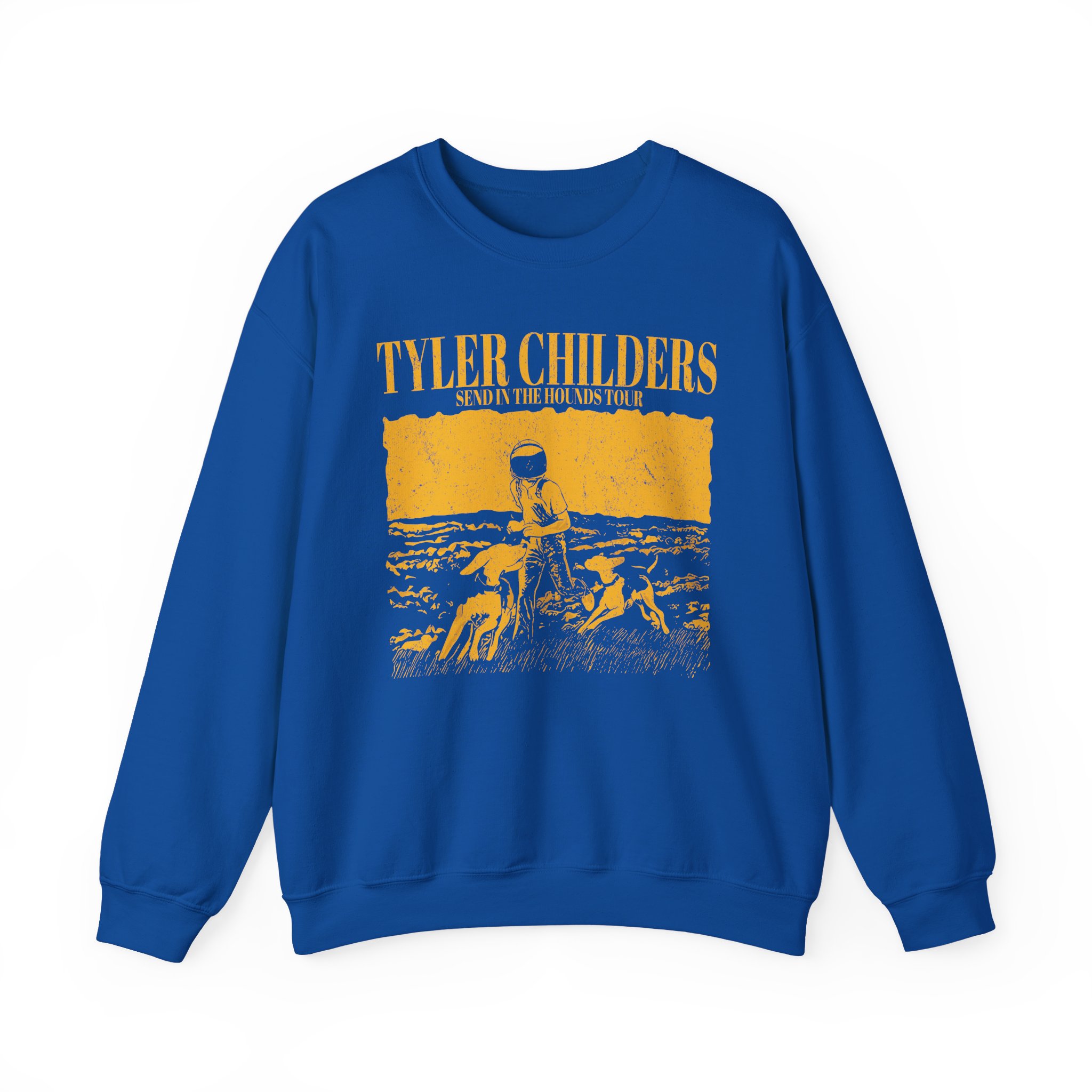 Tyler Childers Grey Hounds Tour Unisex Heavy Blend™ Crewneck Sweatshirt - Image 13