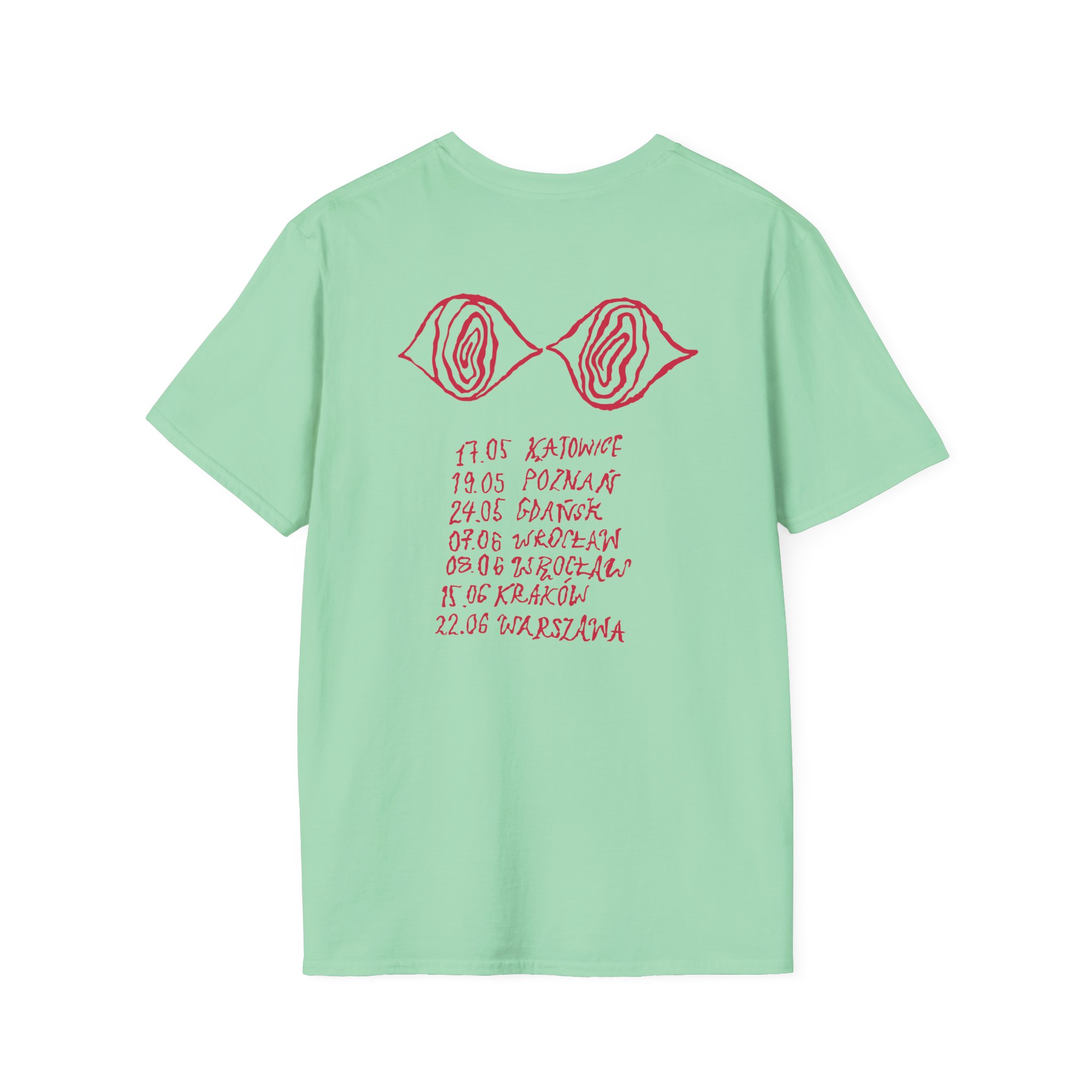 Taco Hemingway 1-800-tour Unisex Softstyle T-Shirt - Image 10