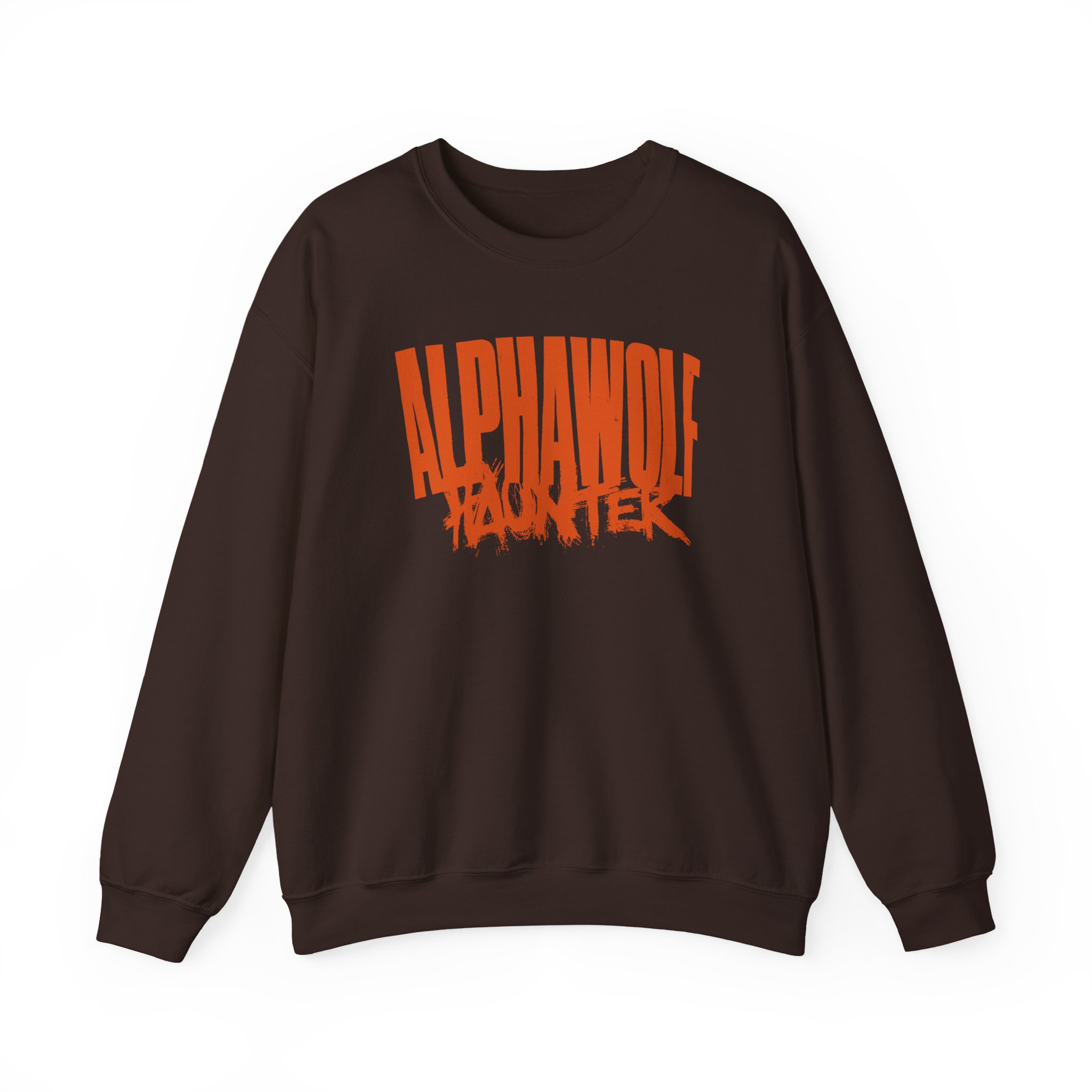 Alpha Wolf h*nter Unisex Heavy Blend™ Crewneck Sweatshirt - Image 3