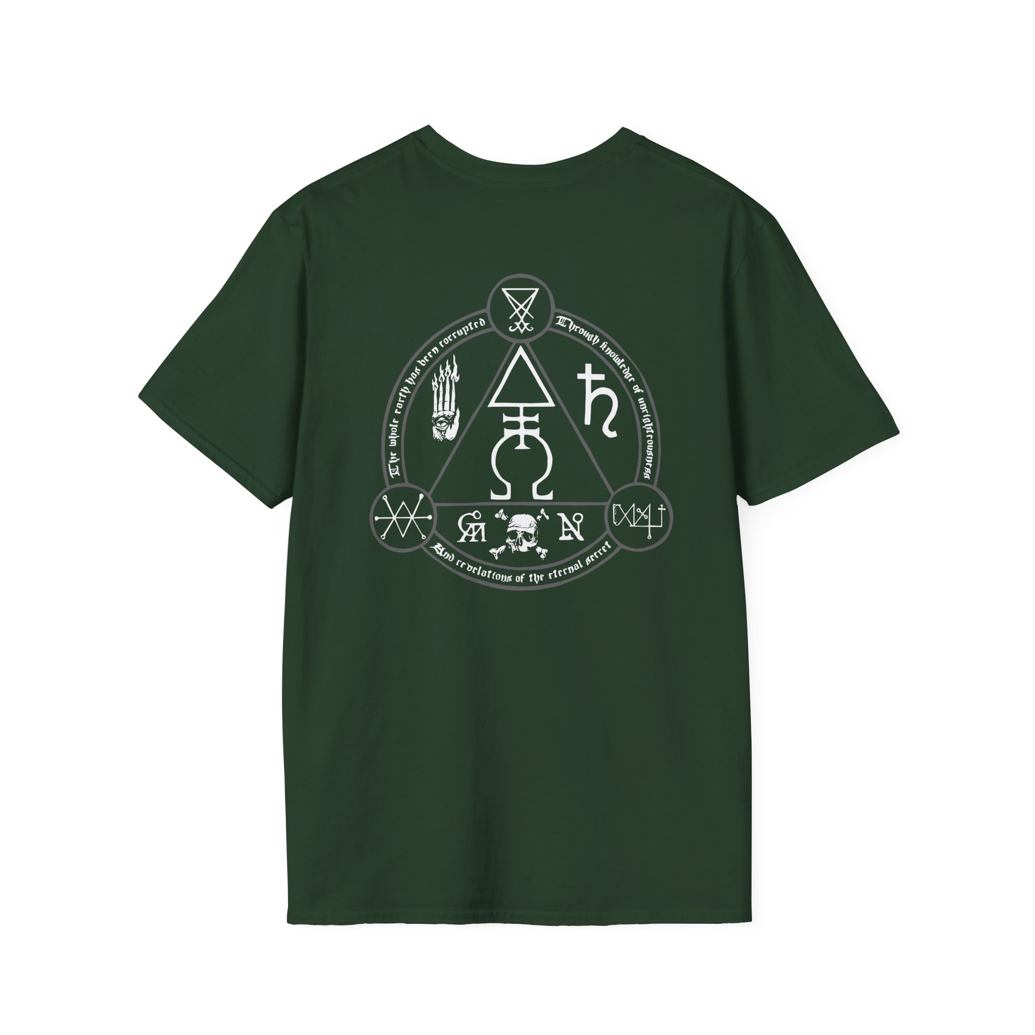 Goatwhore serpent Soul Unisex Softstyle T-Shirt - Image 6