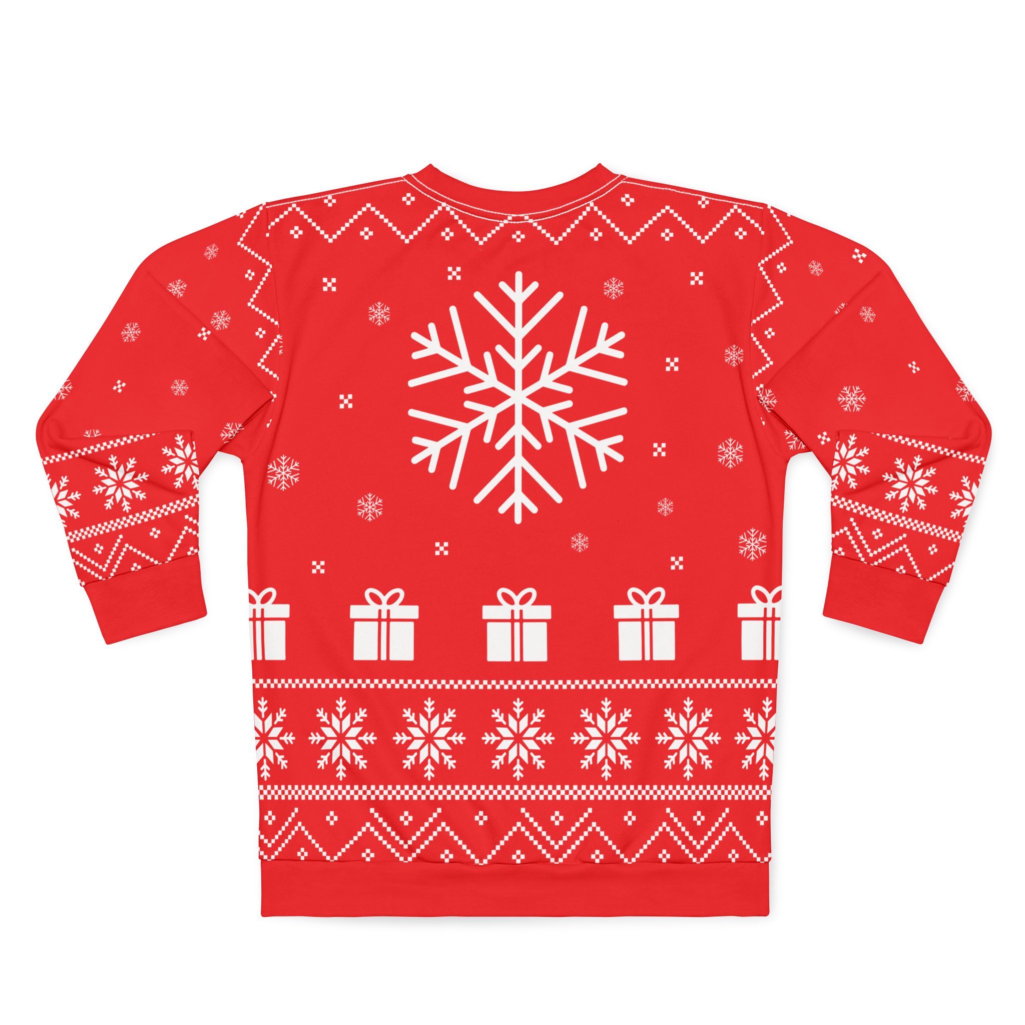 Otoboke Beaver Unisex Sweatshirt (AOP) - Image 2