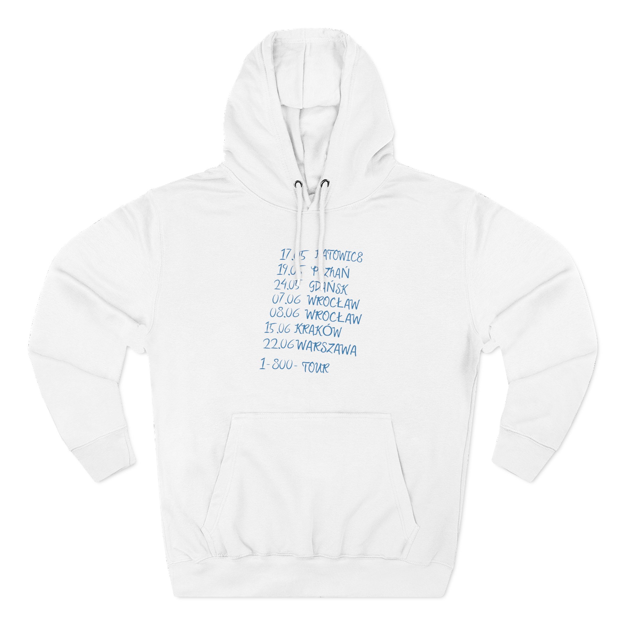 Taco Hemingway 1-800-tour Three-Panel Fleece Hoodie