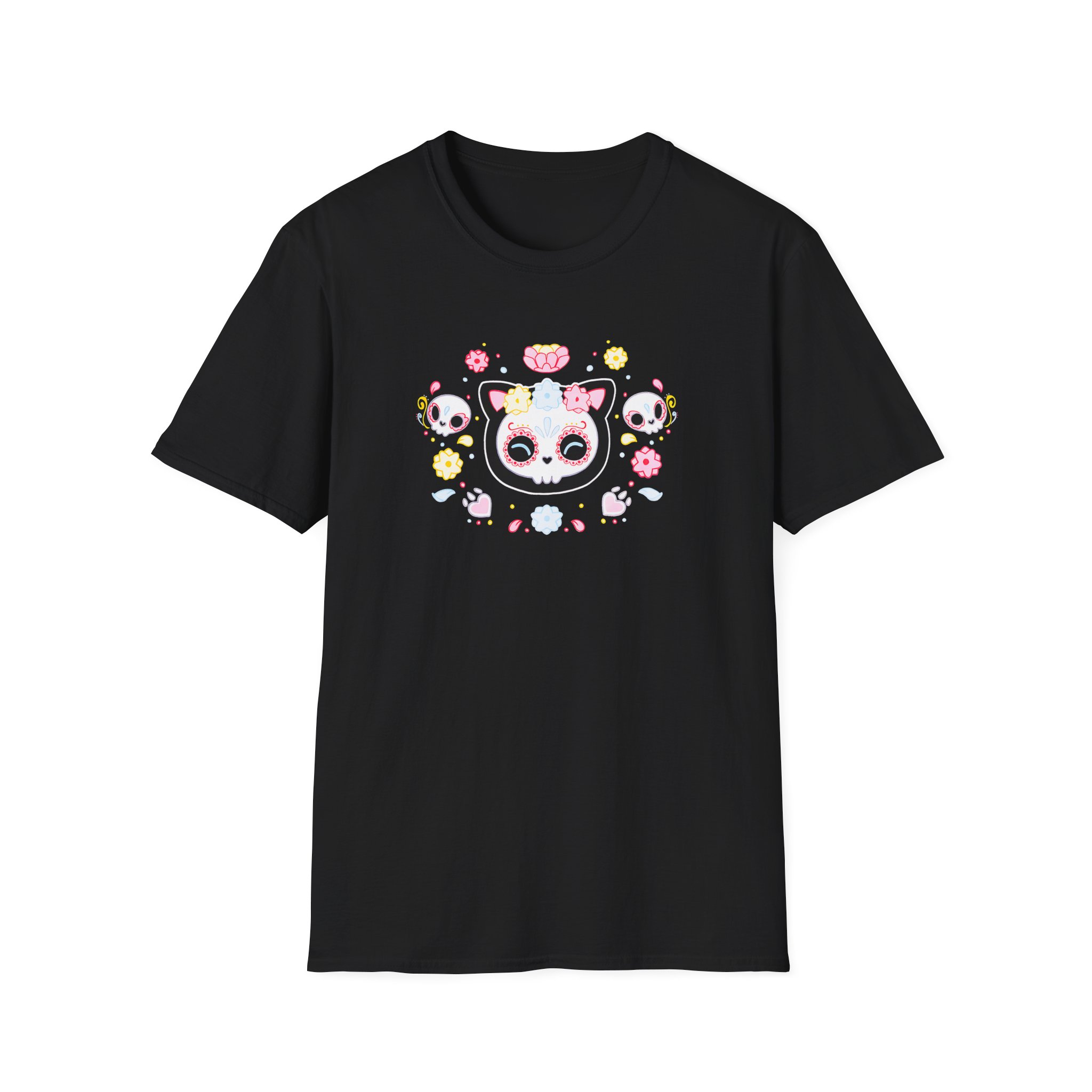 Aphmau Sugar Skull Cat Unisex Softstyle T-Shirt