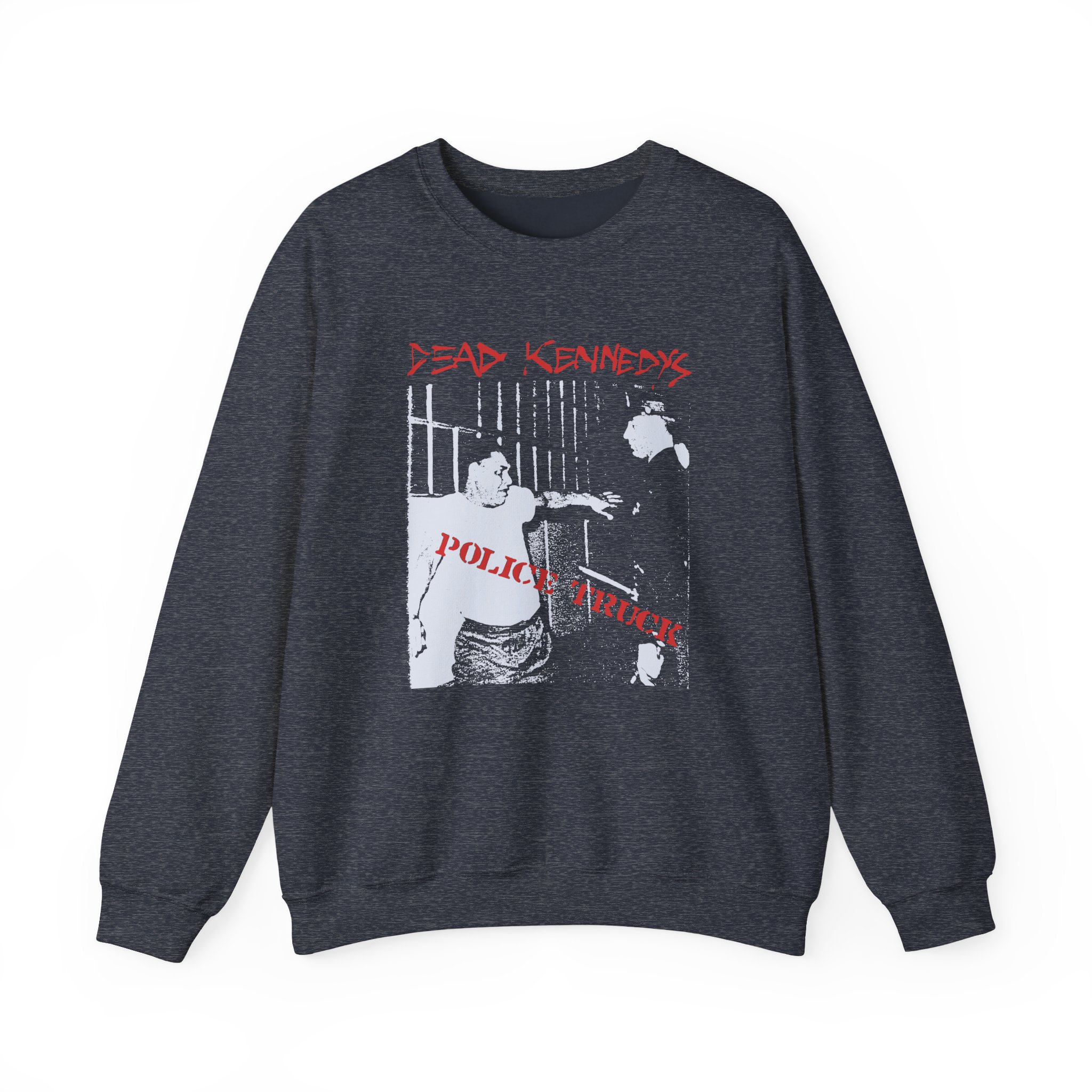 Dead Kennedys Police Truck Unisex Heavy Blend™ Crewneck Sweatshirt - Image 7
