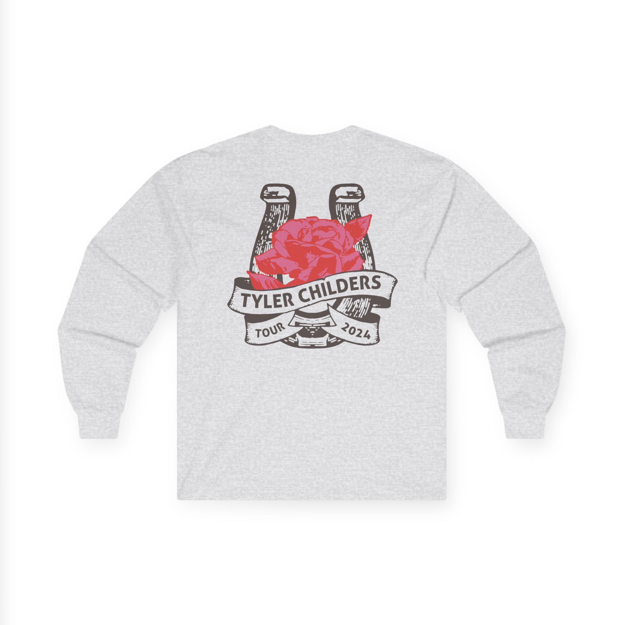Tyler Childers Blue Muleshoe Unisex Ultra Cotton Long Sleeve Tee - Image 4