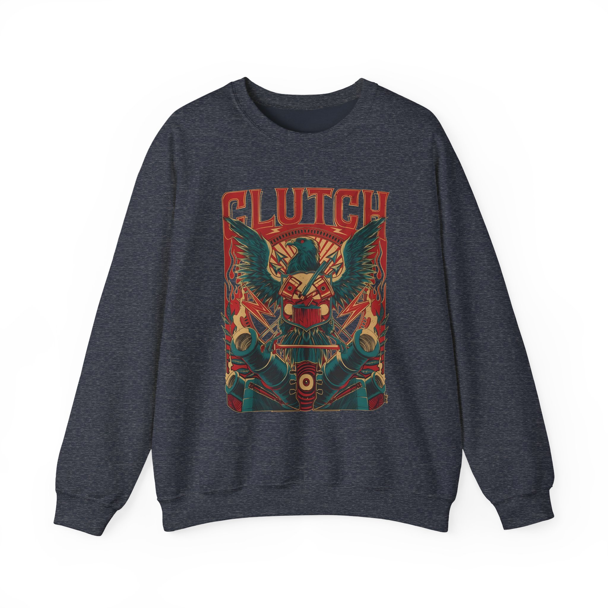 Clutch Eagle Eye Unisex Heavy Blend™ Crewneck Sweatshirt - Image 11