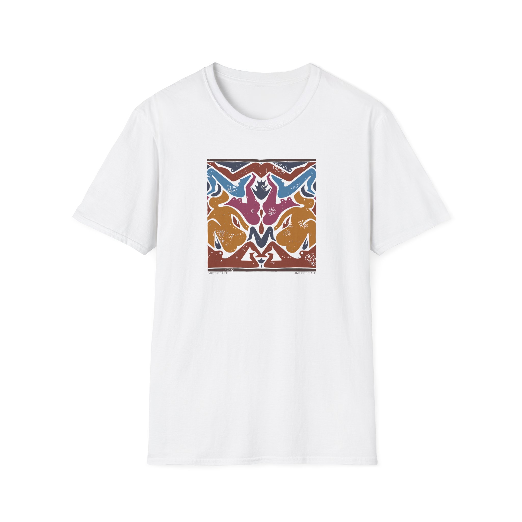 Lime Cordiale Facts of Life Unisex Softstyle T-Shirt