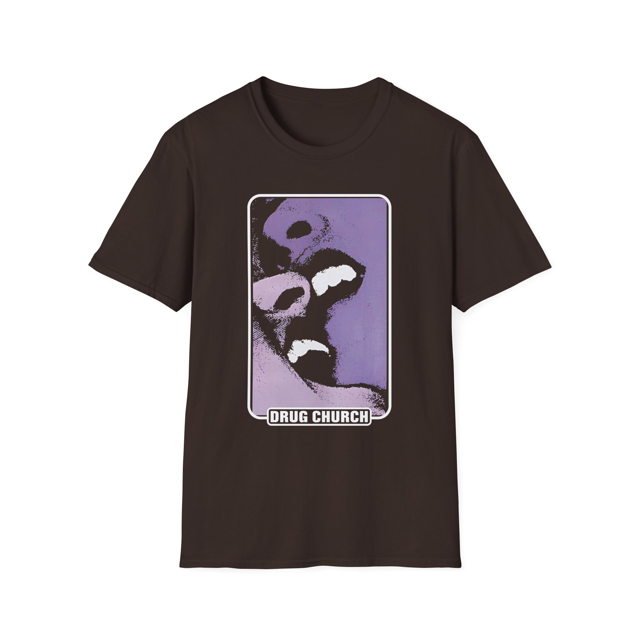 Drug Church Hookups Unisex Softstyle T-Shirt - Image 5