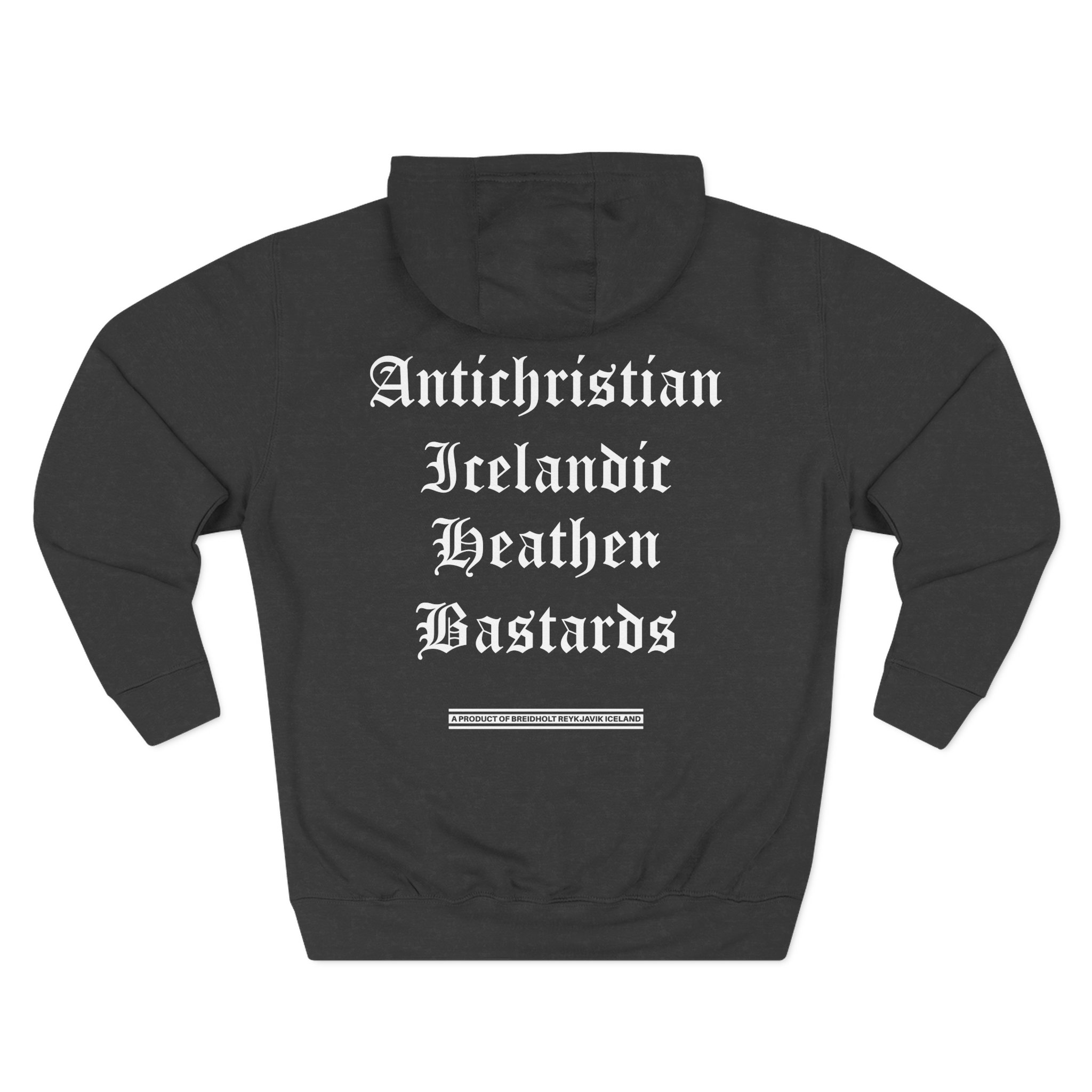 Solstafir Hulinshjalmur Three-Panel Fleece Hoodie - Image 4