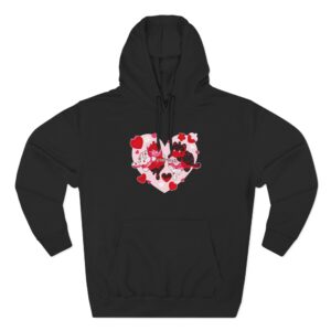 Aphmau Valentine's Day Three-Panel Fleece Hoodie