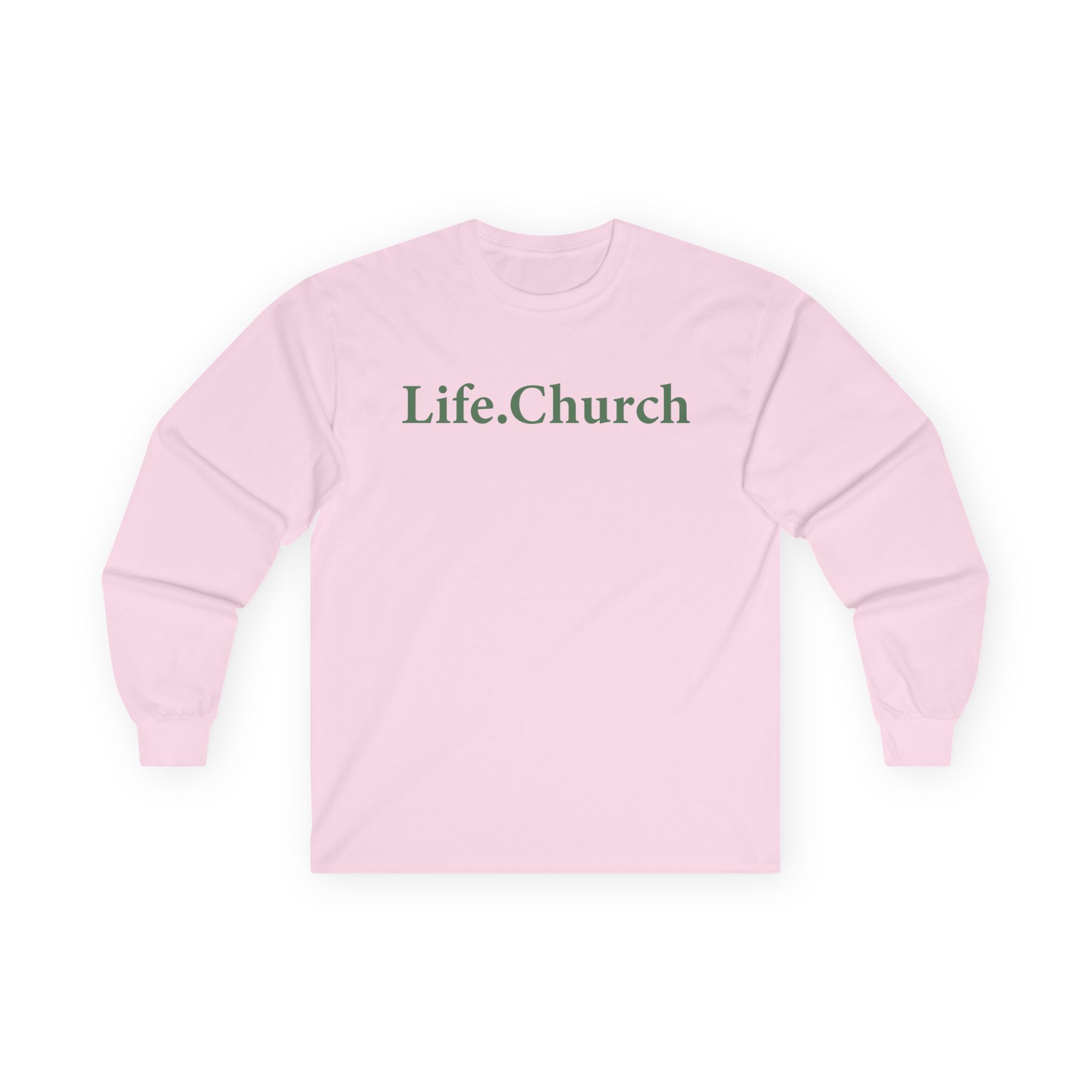 Life Church Two-tone Heavyweight Unisex Ultra Cotton Long Sleeve Tee - Image 15