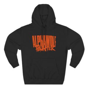 Alpha Wolf h*nter Three-Panel Fleece Hoodie