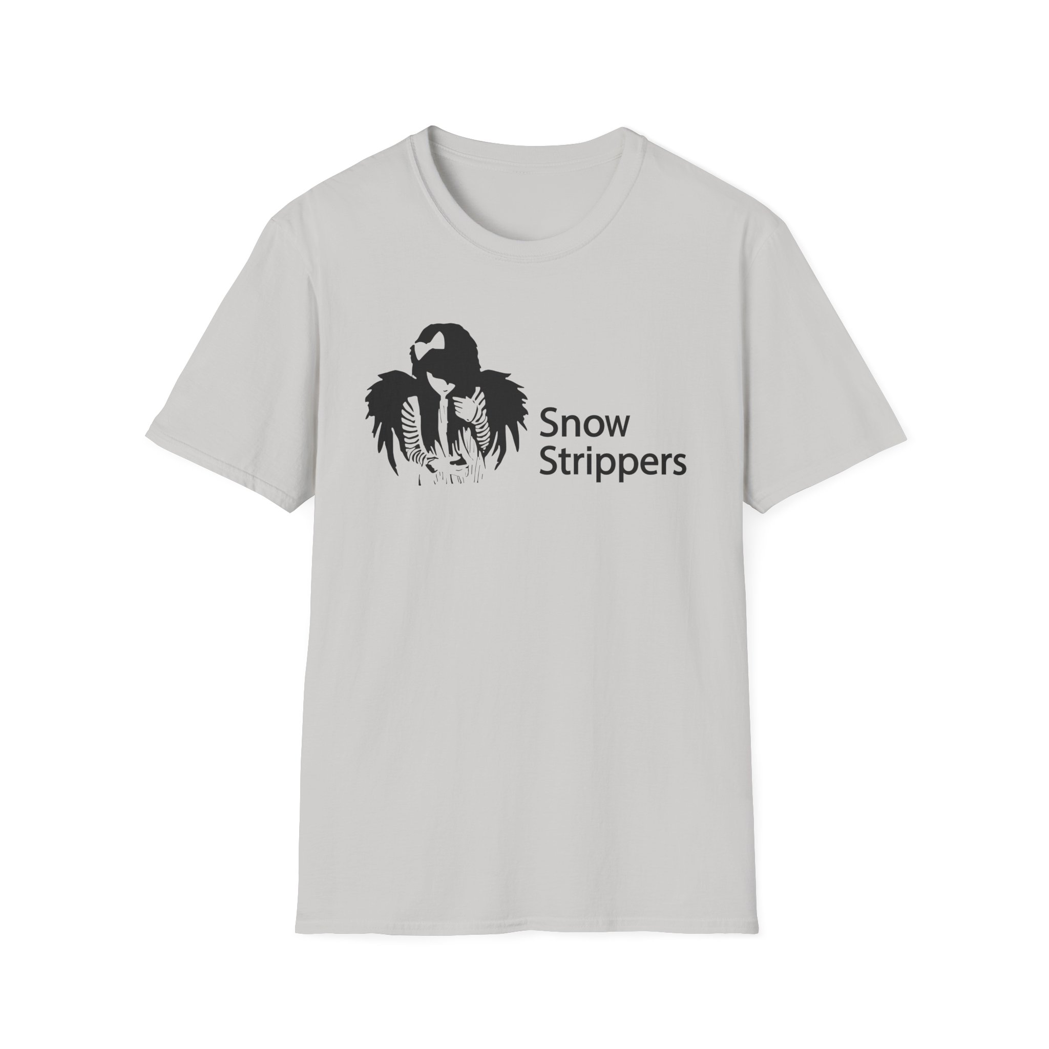 Snow Strippers Unisex Softstyle T-Shirt - Image 7