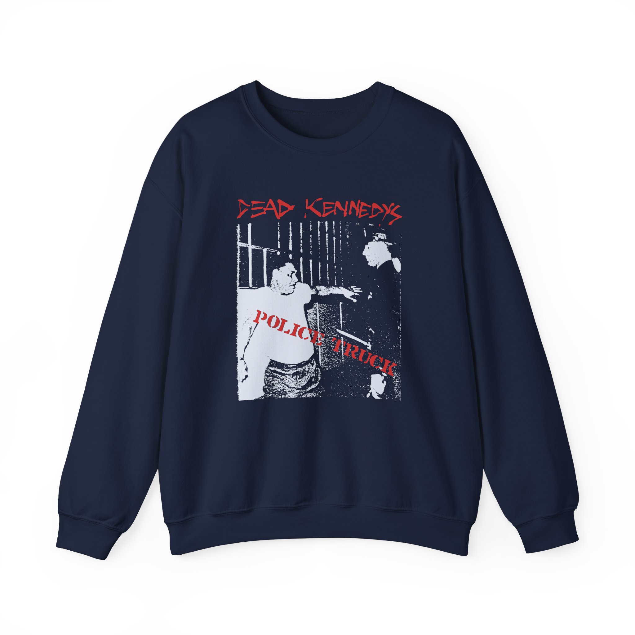 Dead Kennedys Police Truck Unisex Heavy Blend™ Crewneck Sweatshirt - Image 11