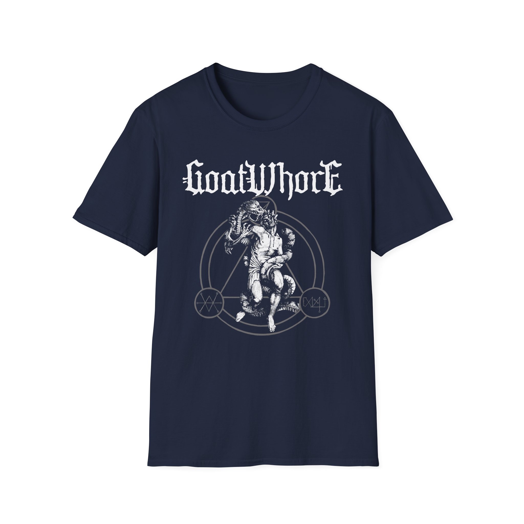 Goatwhore serpent Soul Unisex Softstyle T-Shirt - Image 9