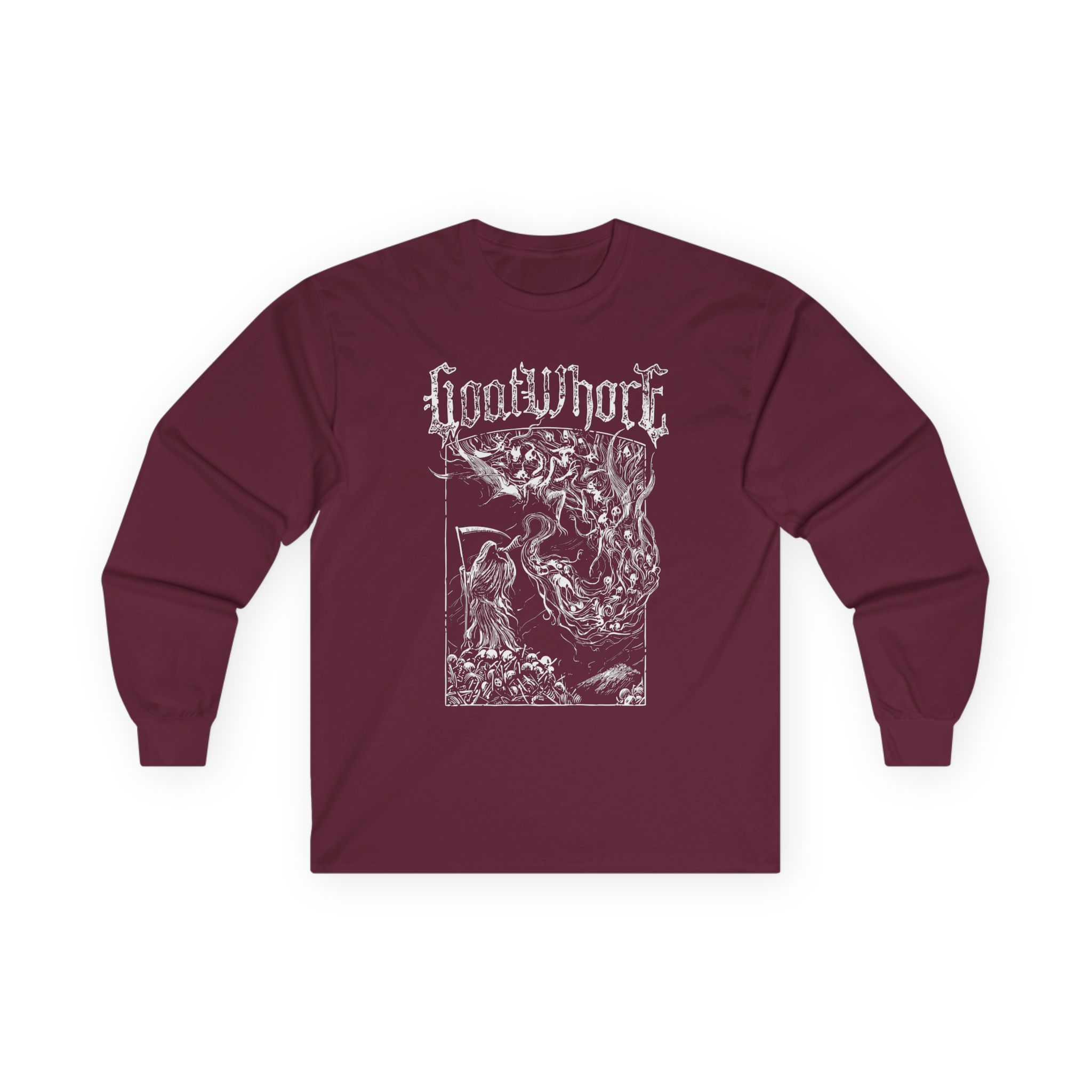 Goatwhore Unisex Ultra Cotton Long Sleeve Tee - Image 3