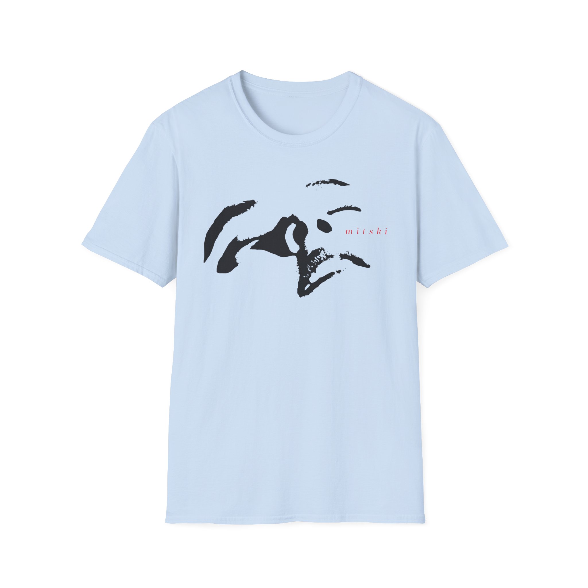 Mitski Face Unisex Softstyle T-Shirt - Image 15