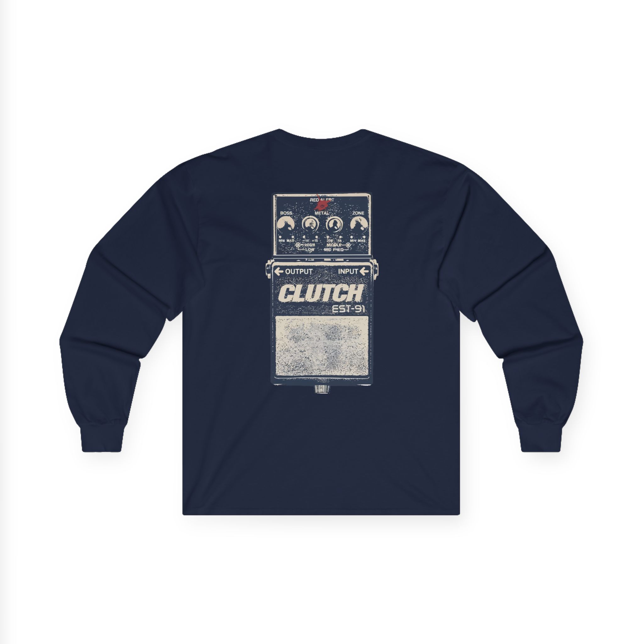 Clutch Red Alert Unisex Ultra Cotton Long Sleeve Tee - Image 14