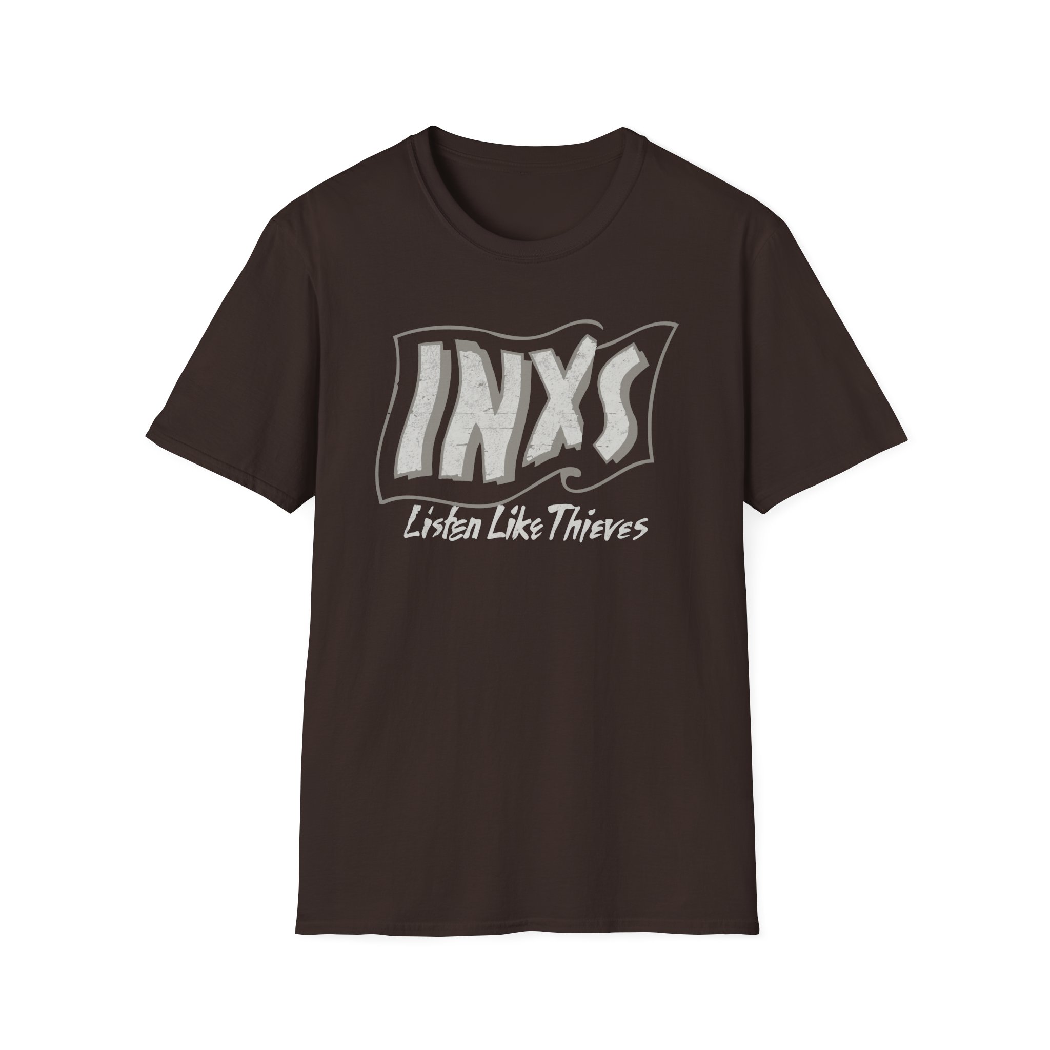 Inxs Listen Like Thieves Unisex Softstyle T-Shirt - Image 3