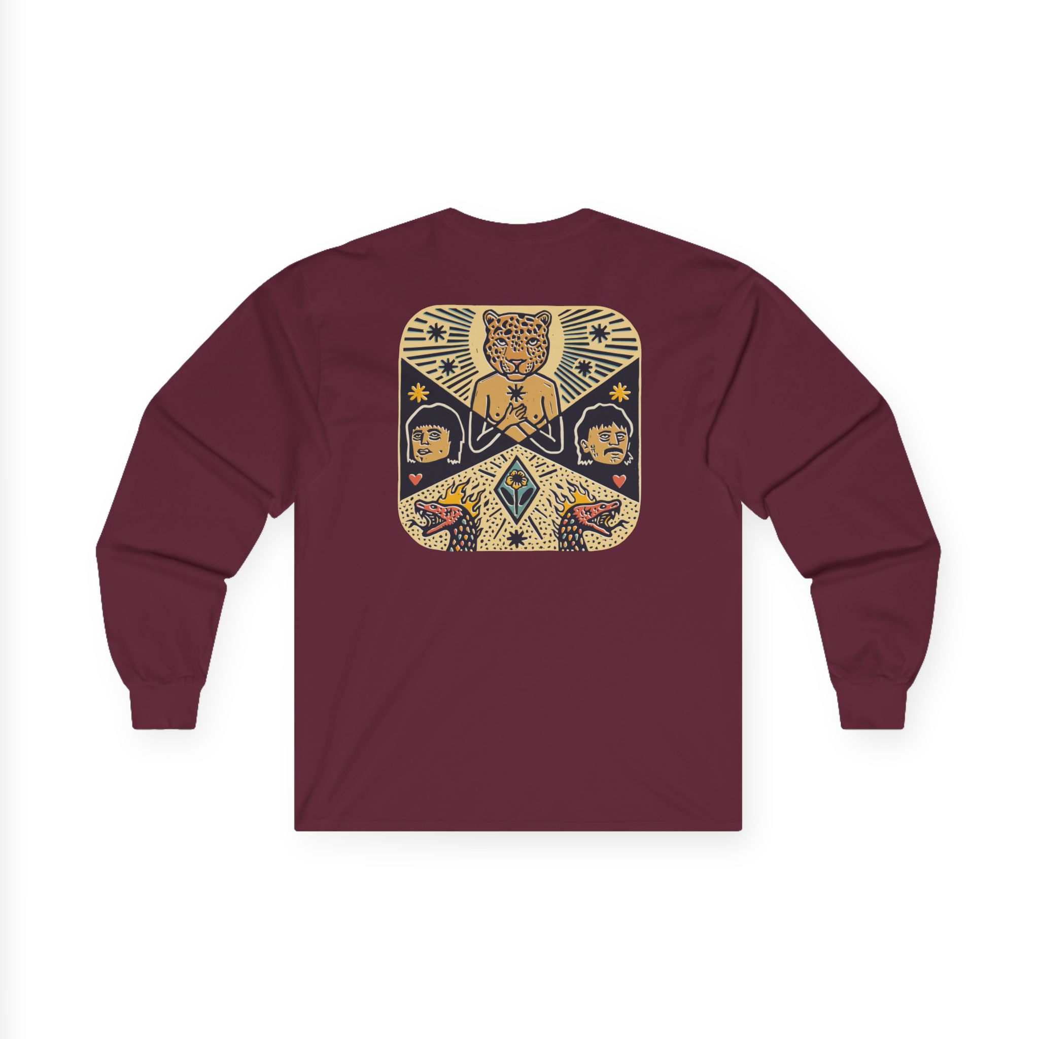 Lime Cordiale Pedestal Unisex Ultra Cotton Long Sleeve Tee - Image 4
