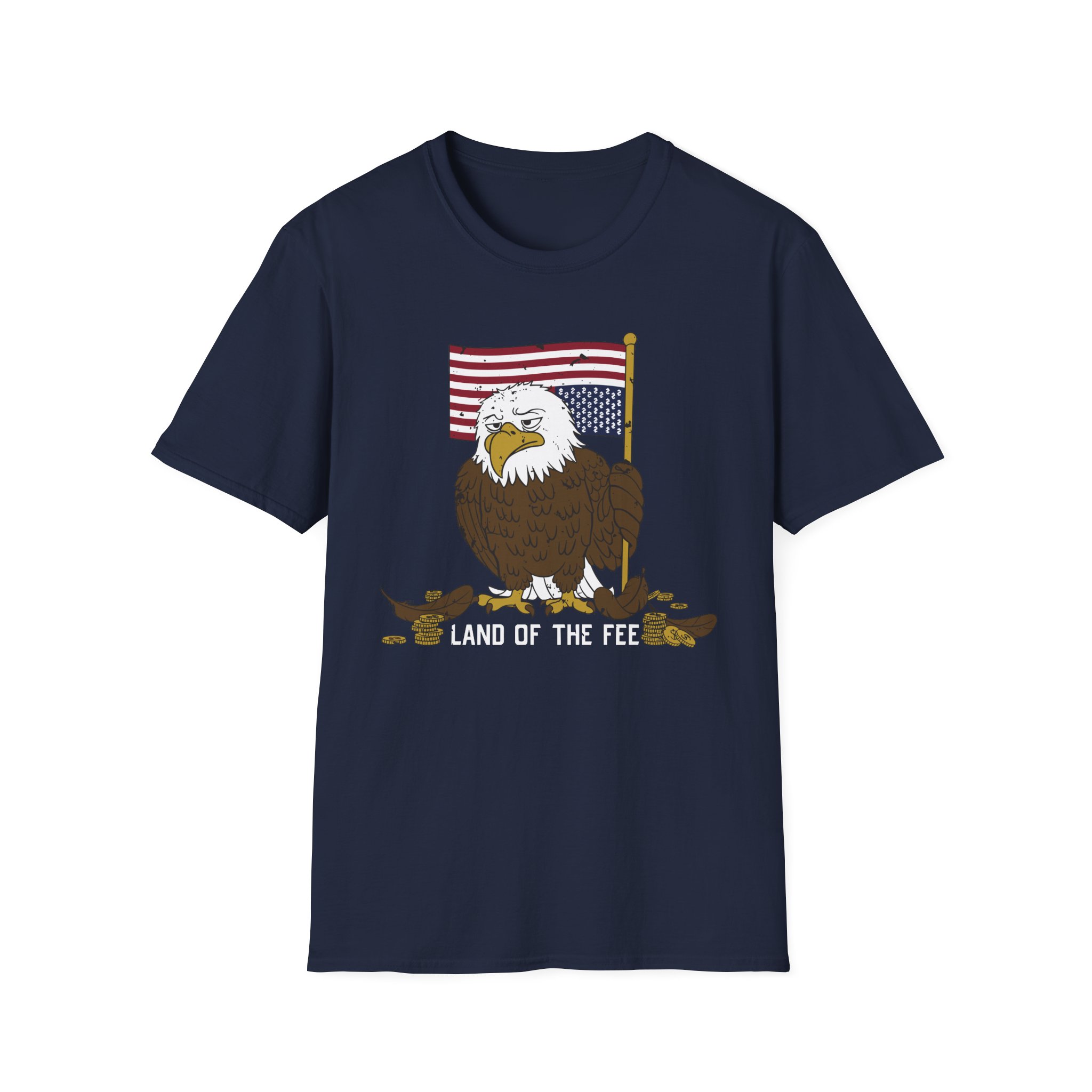 Roman Atwood Land of the Fee 2.0 Unisex Softstyle T-Shirt - Image 13
