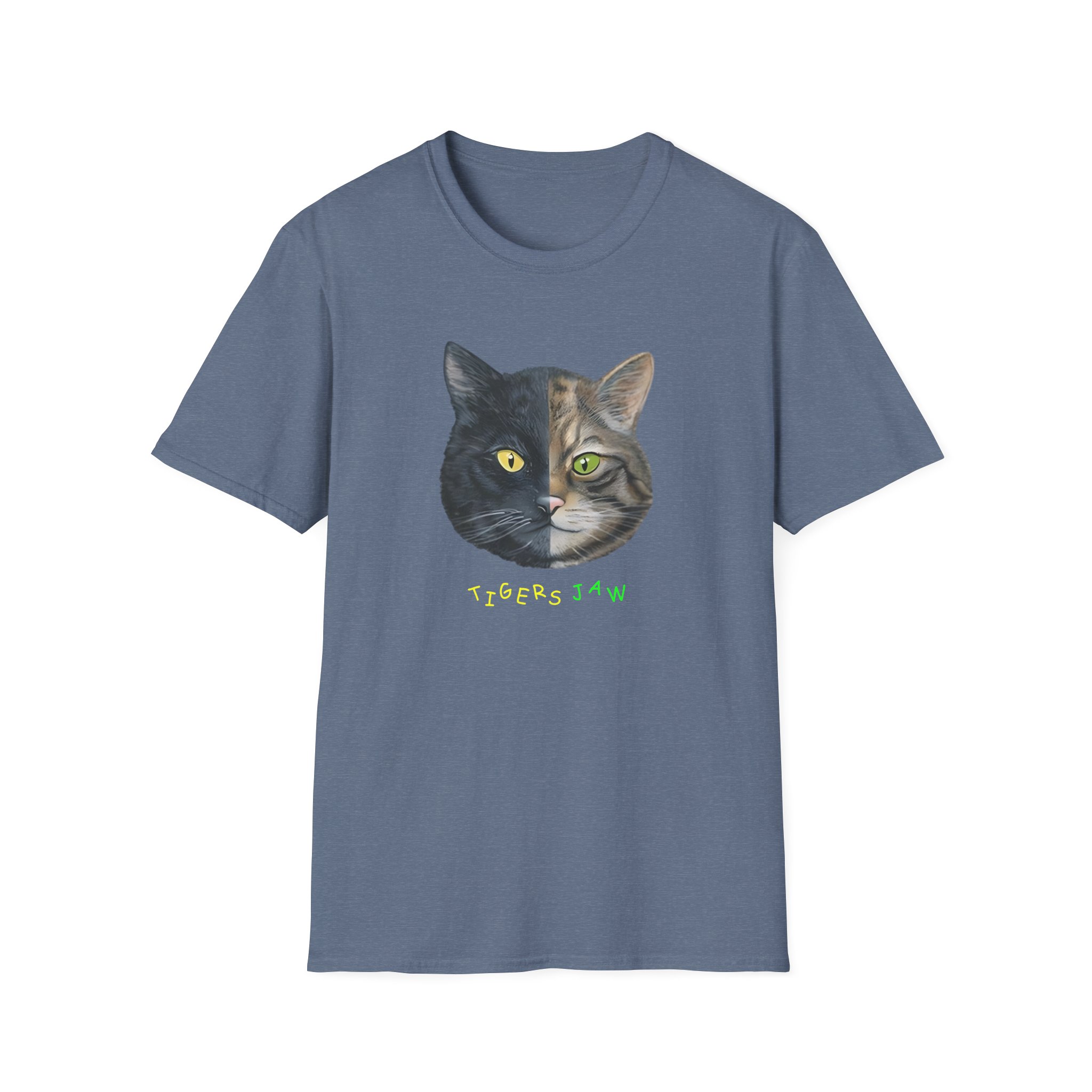 Tigers Jaw Cat Unisex Softstyle T-Shirt - Image 17