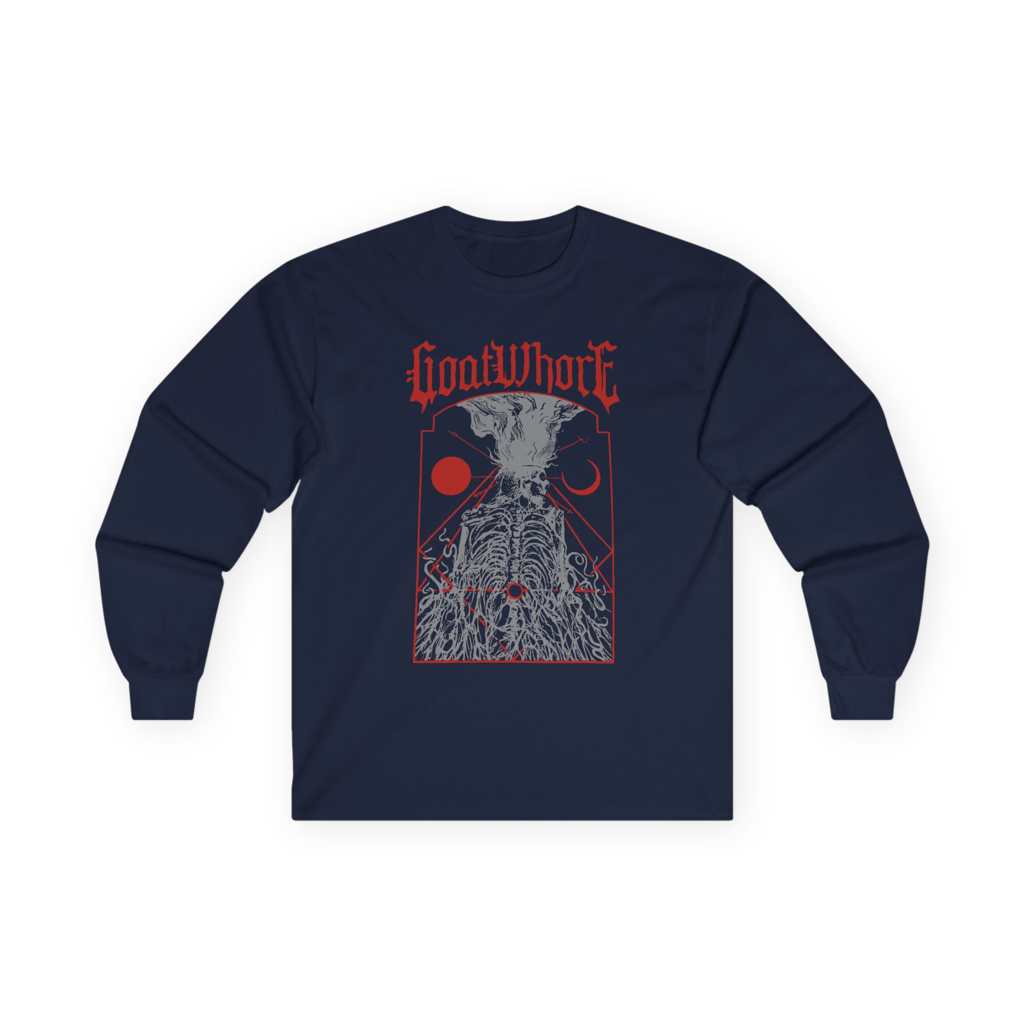 Goatwhore Red Fire Unisex Ultra Cotton Long Sleeve Tee - Image 5
