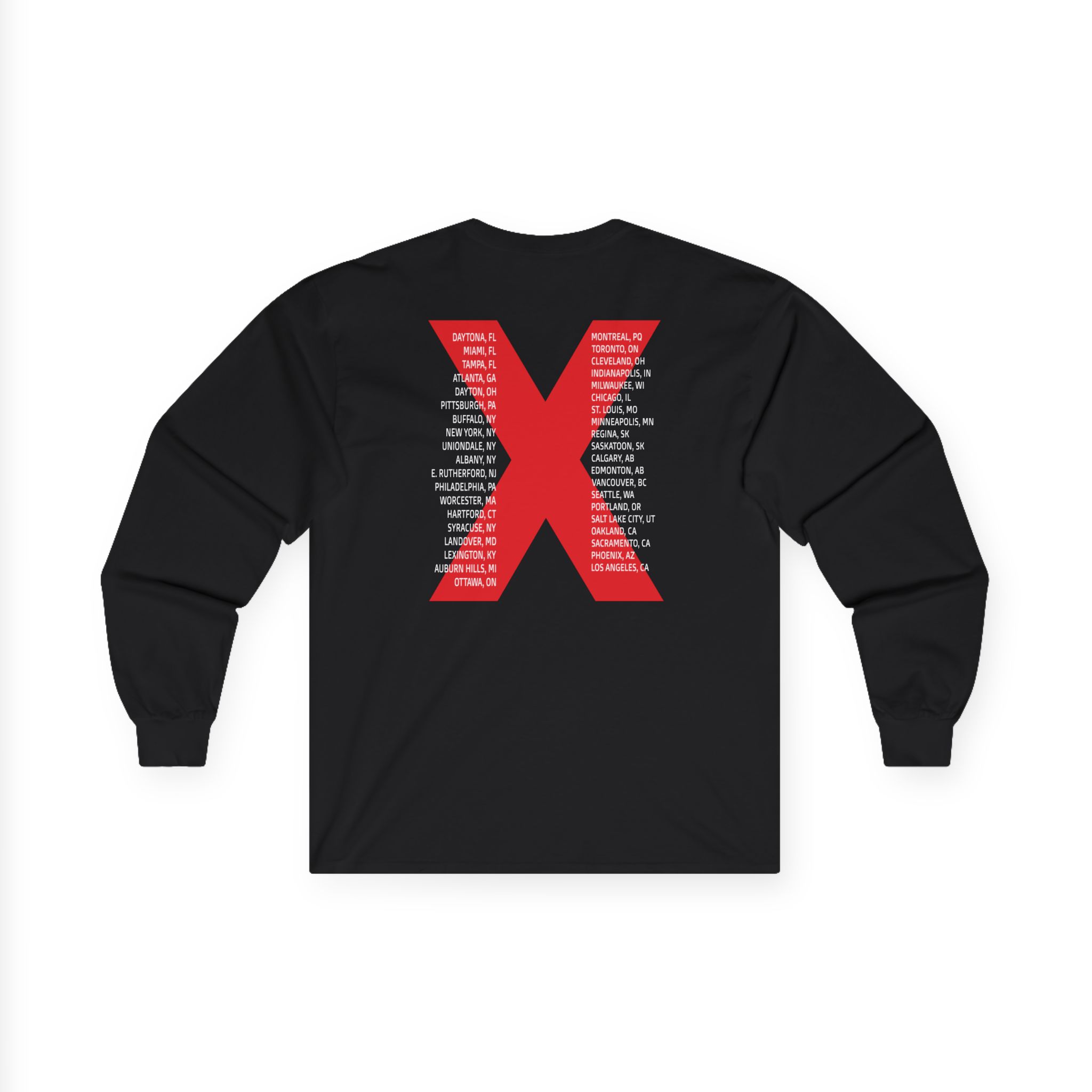 Inxs Us Tour Unisex Ultra Cotton Long Sleeve Tee - Image 2