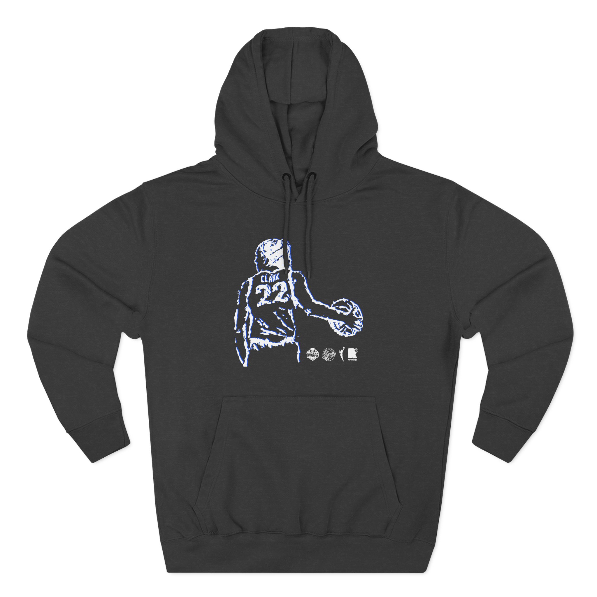Caitlin Clark Adult Indiana Fever Three-Panel Fleece Hoodie - Image 3