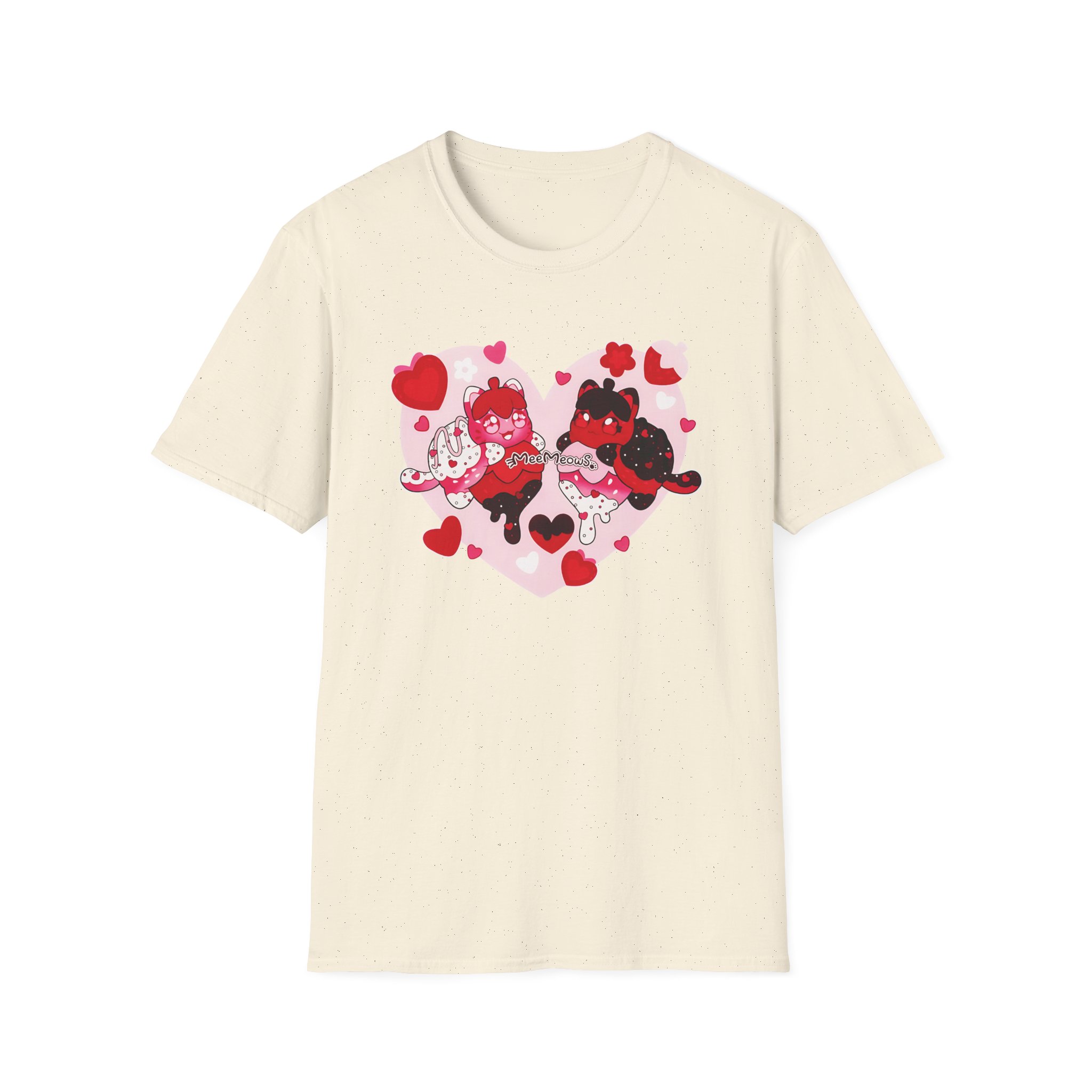 Aphmau Valentine's Day Unisex Softstyle T-Shirt - Image 11