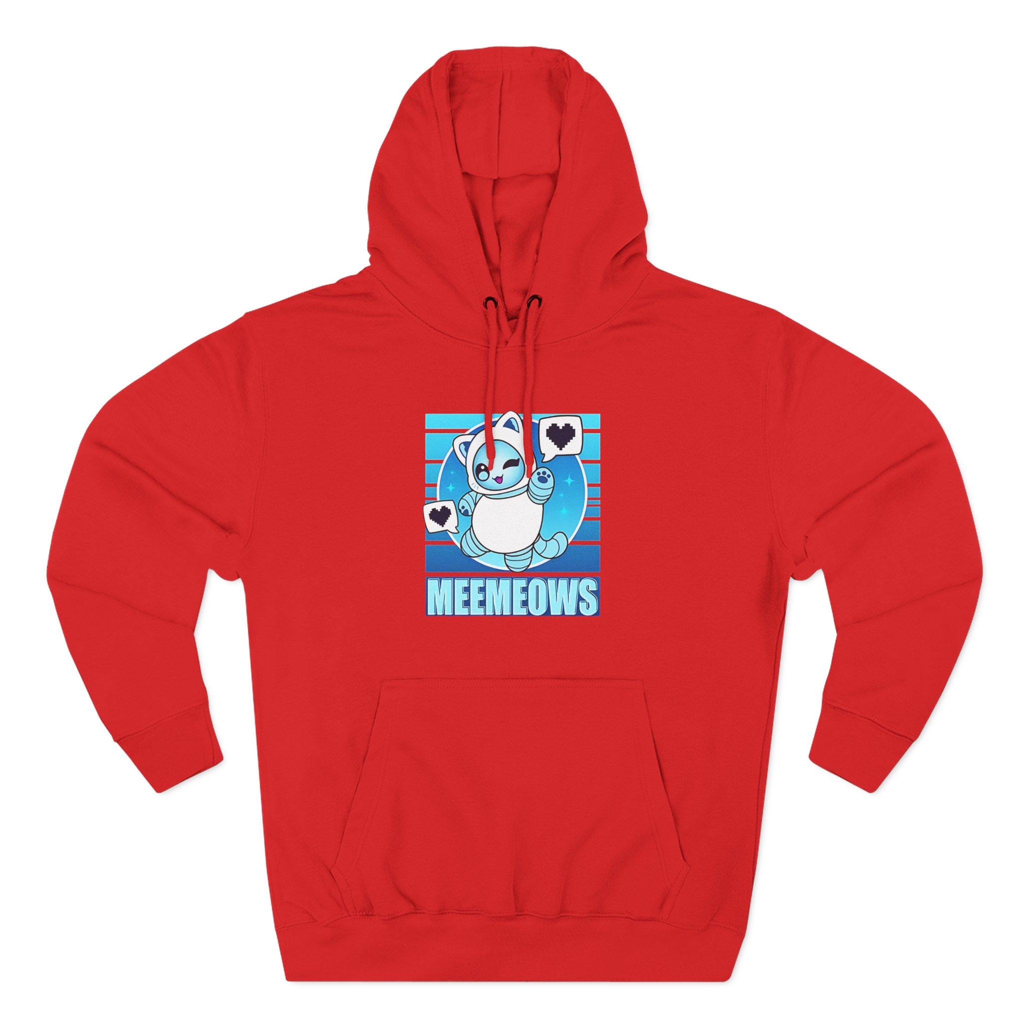 Aphmau Robot Cat Three-Panel Fleece Hoodie - Image 15