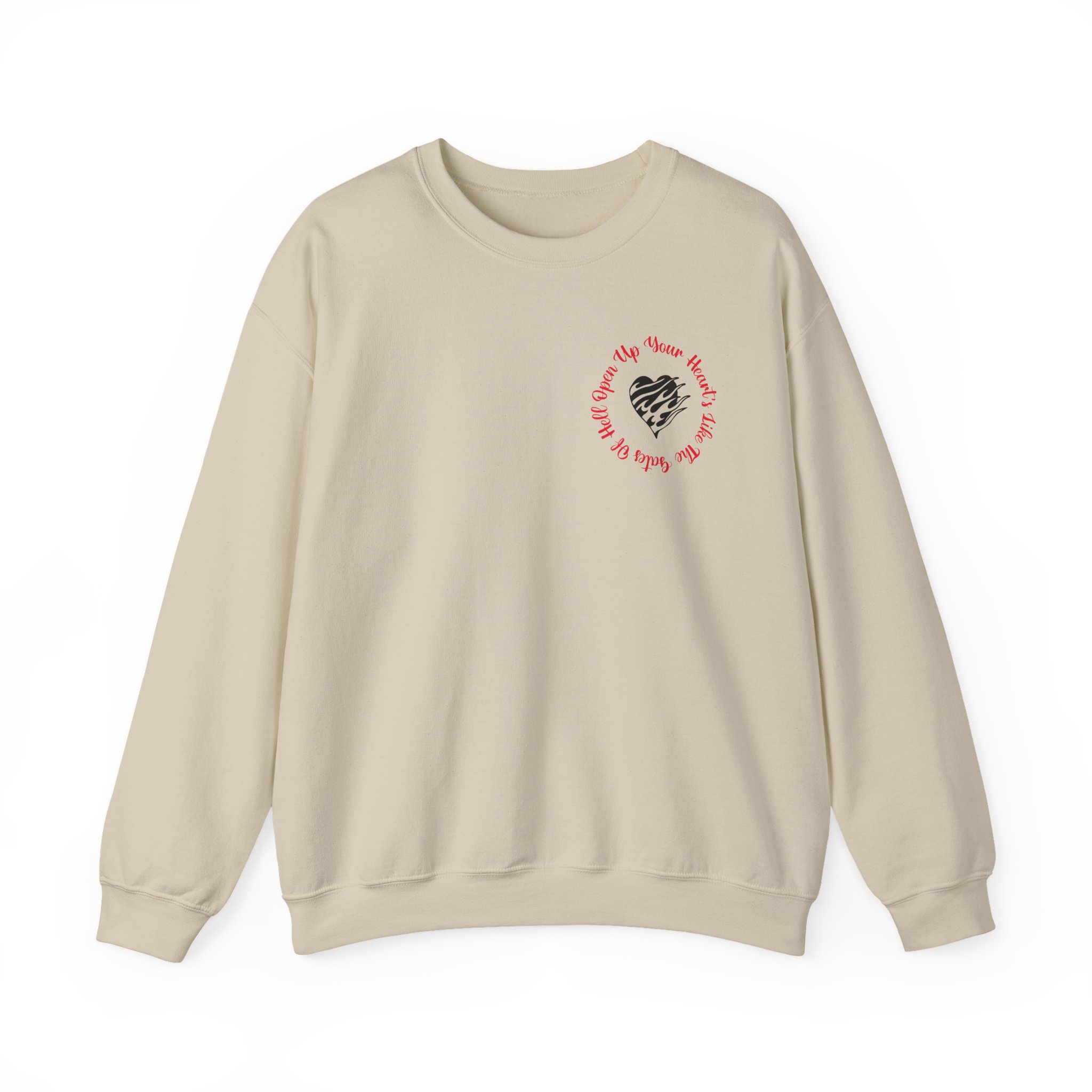 Mitski Open Your Heart Unisex Heavy Blend™ Crewneck Sweatshirt - Image 5
