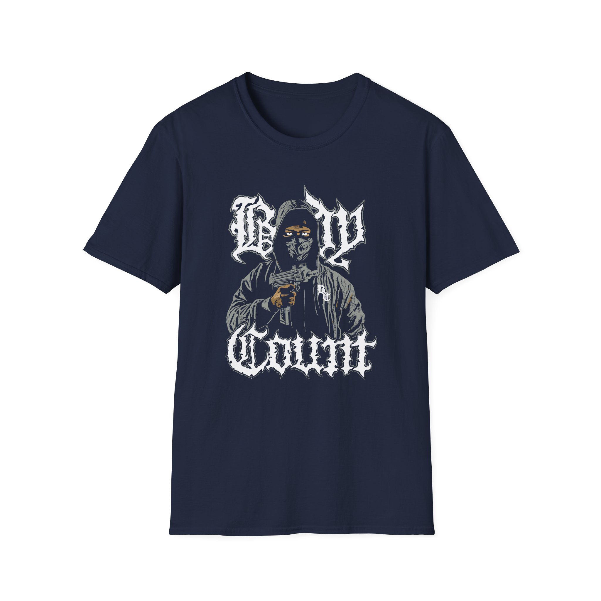 Body Count Masked Punk Unisex Softstyle T-Shirt - Image 7