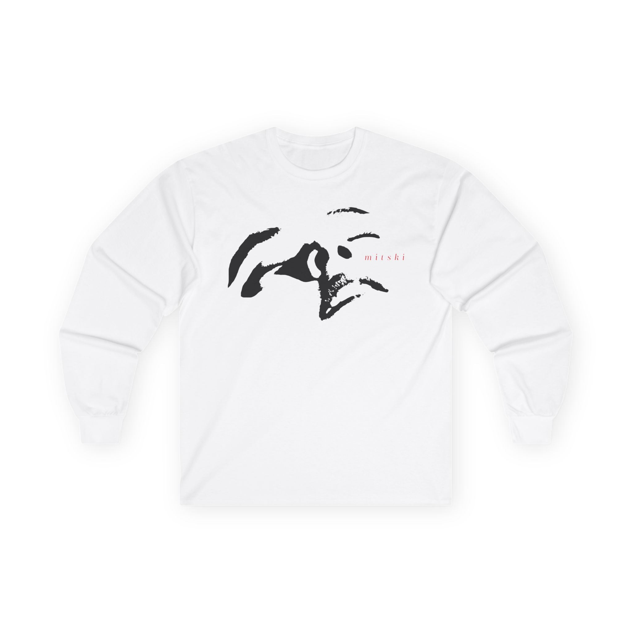 Mitski Face Unisex Ultra Cotton Long Sleeve Tee